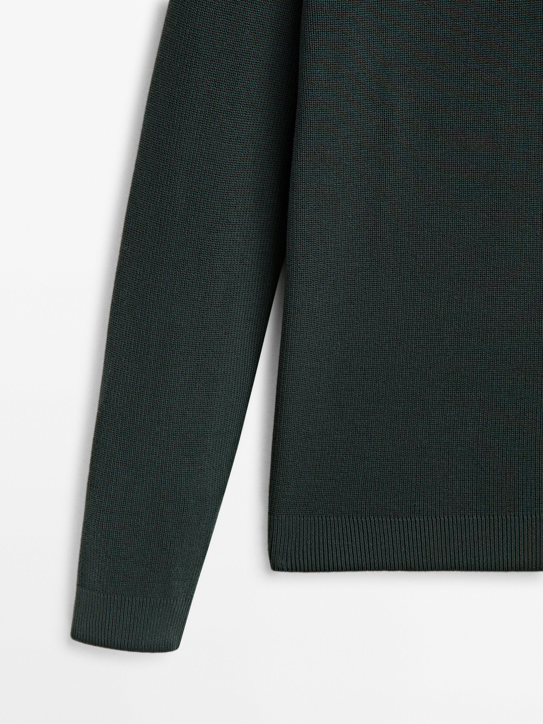 Jersey de punto estructura cuello redondo - BOTELLA