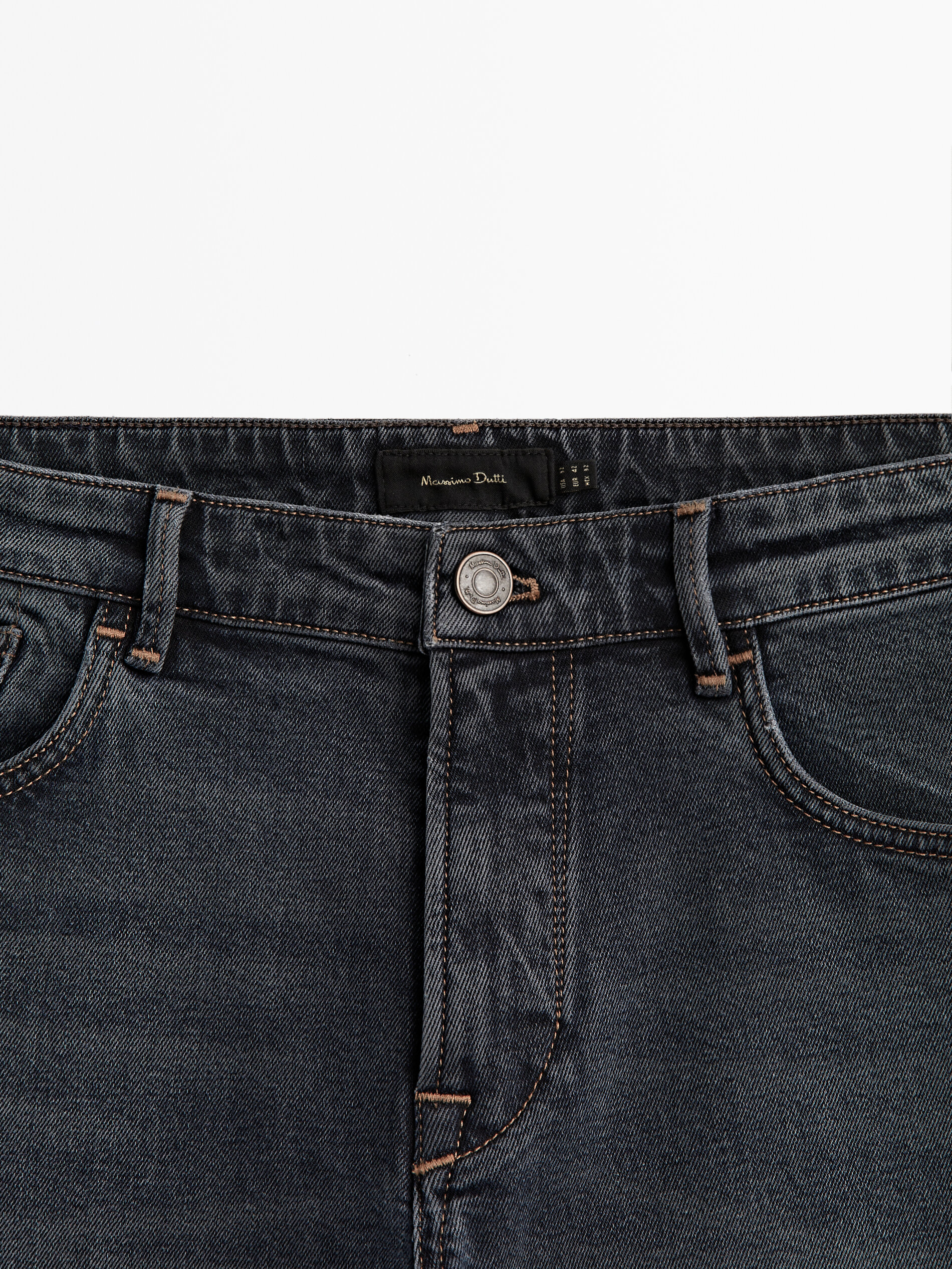 Pantalón vaquero tapered fit - INDIGO