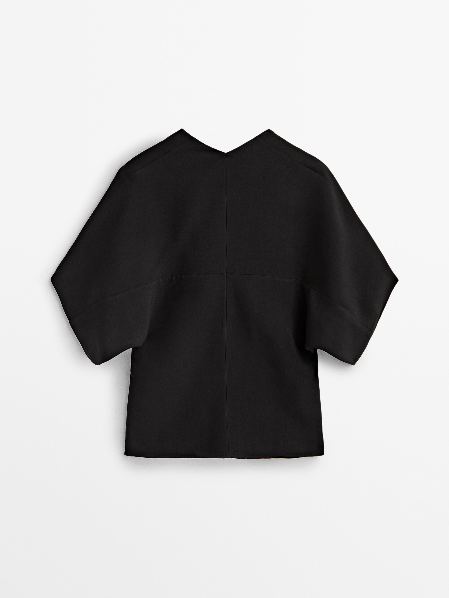 Cuerpo negro escote pico - NEGRO