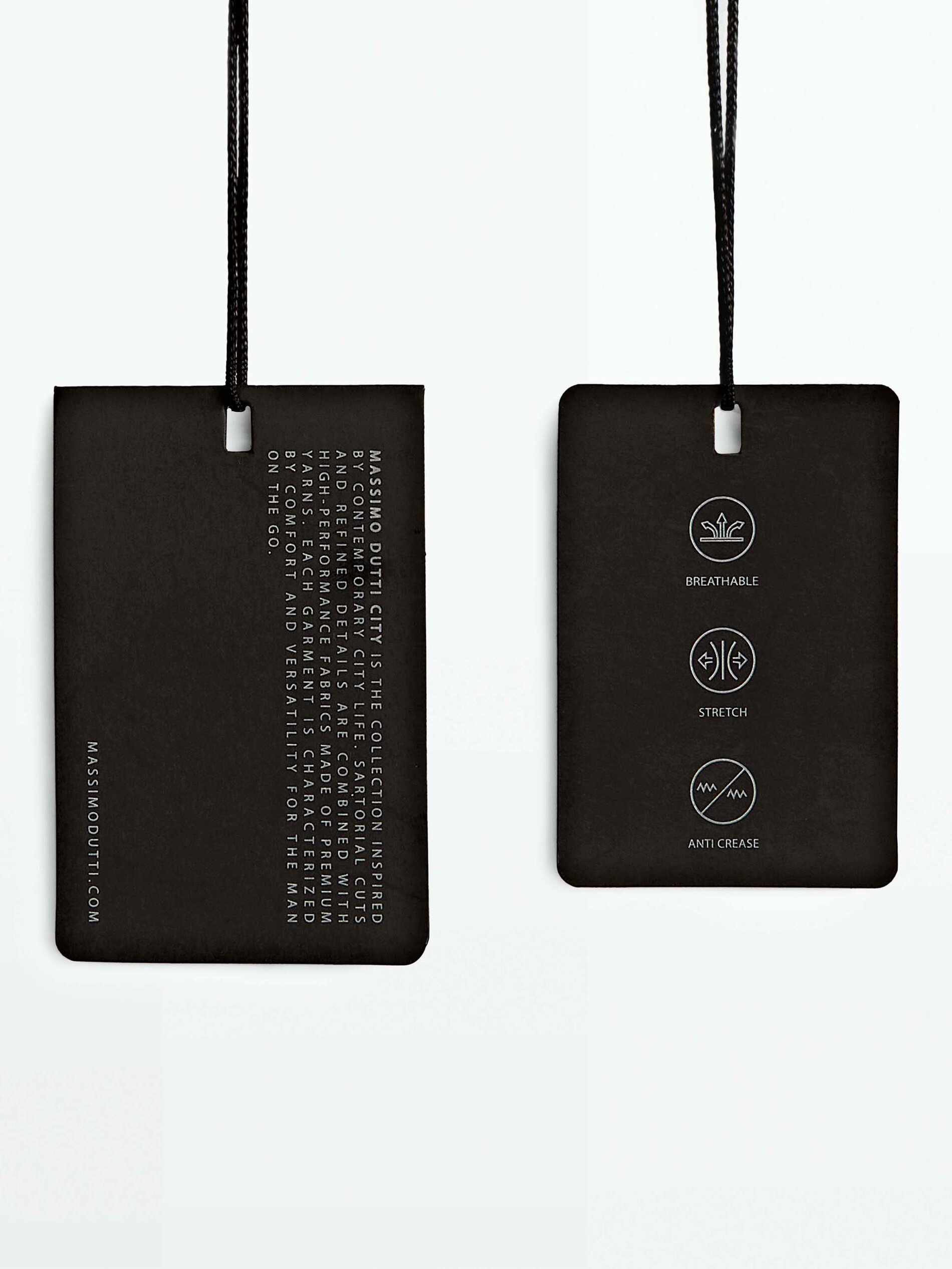 Camisa stretch estructura slim fit - NEGRO