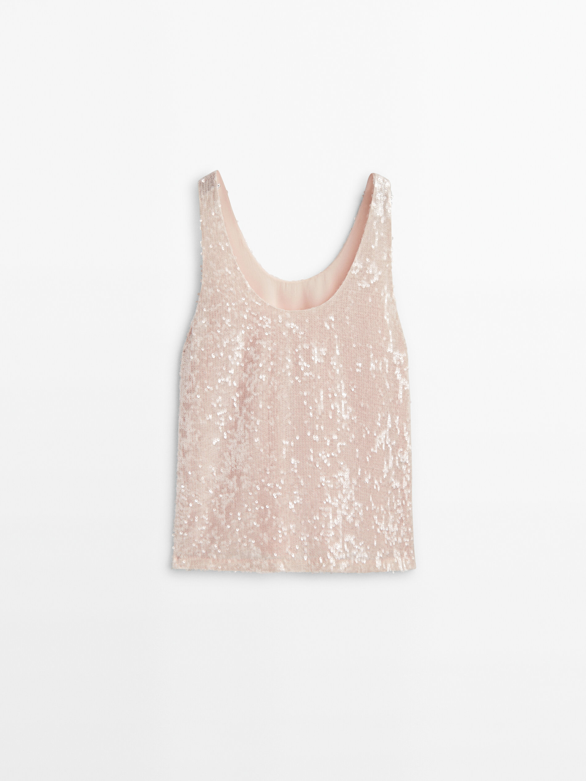 Top lentejuelas -Studio - ROSA