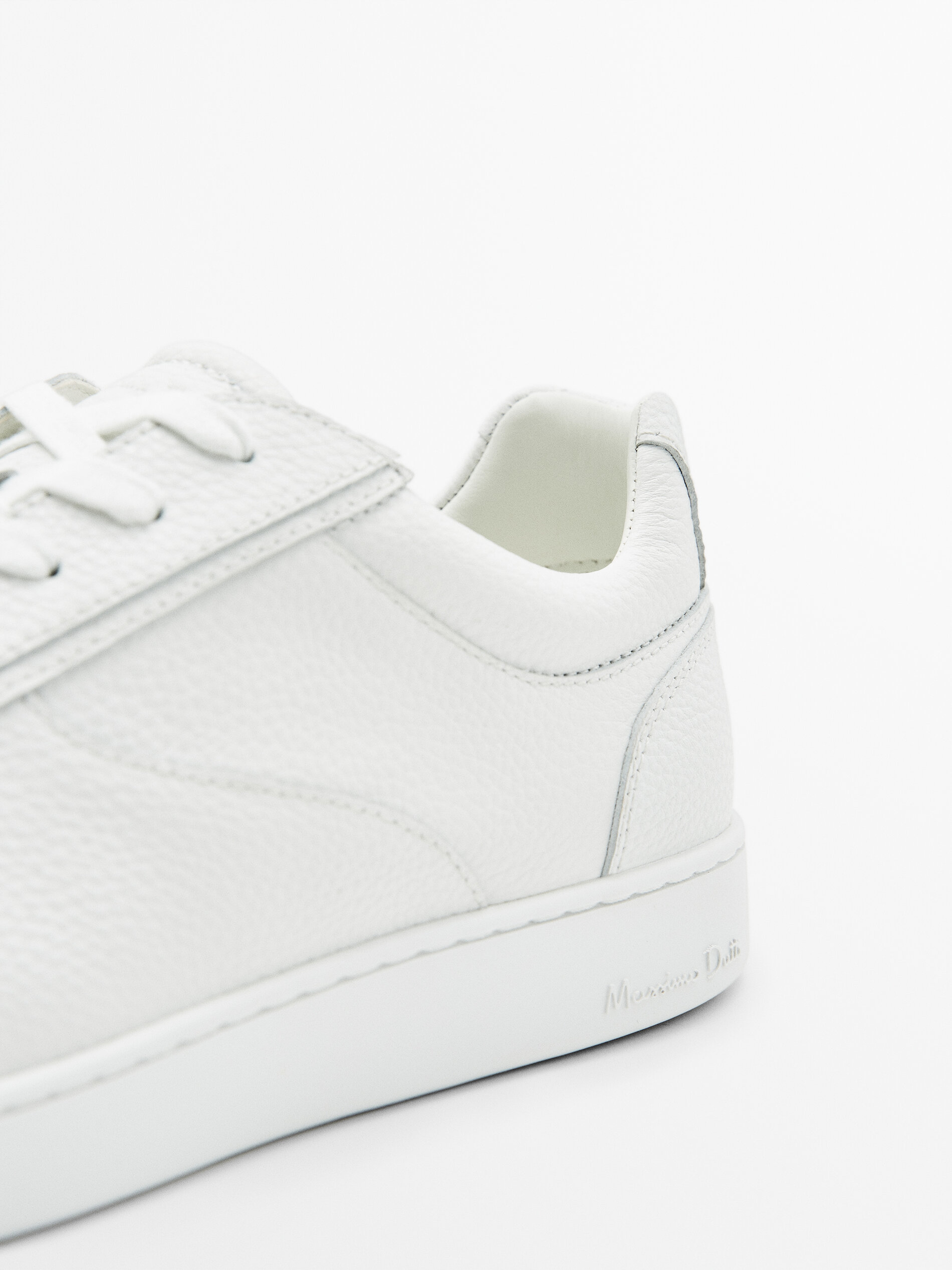 Deportivo piel napa - BLANCO