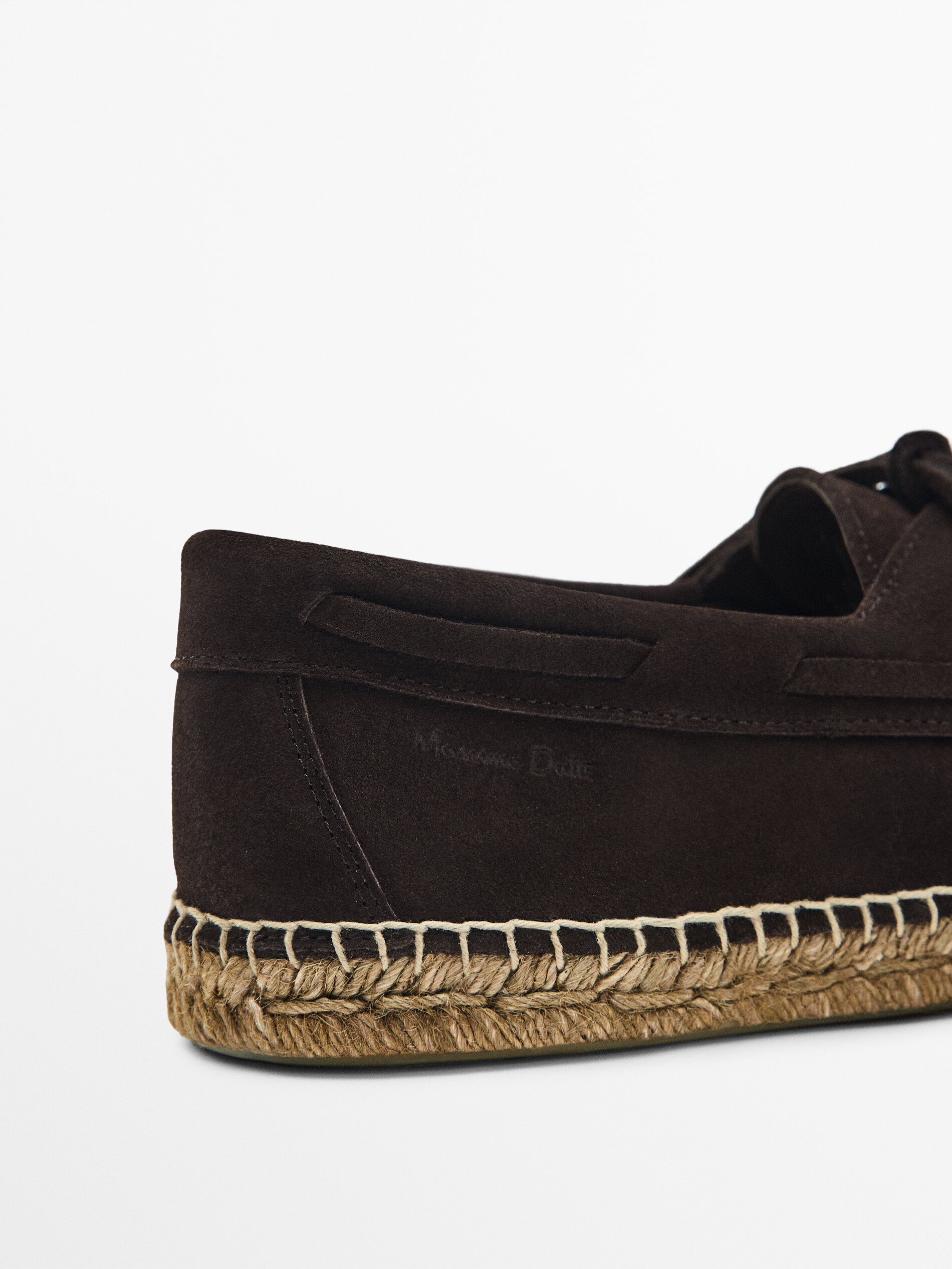 Náutico yute serraje - MARRÓN