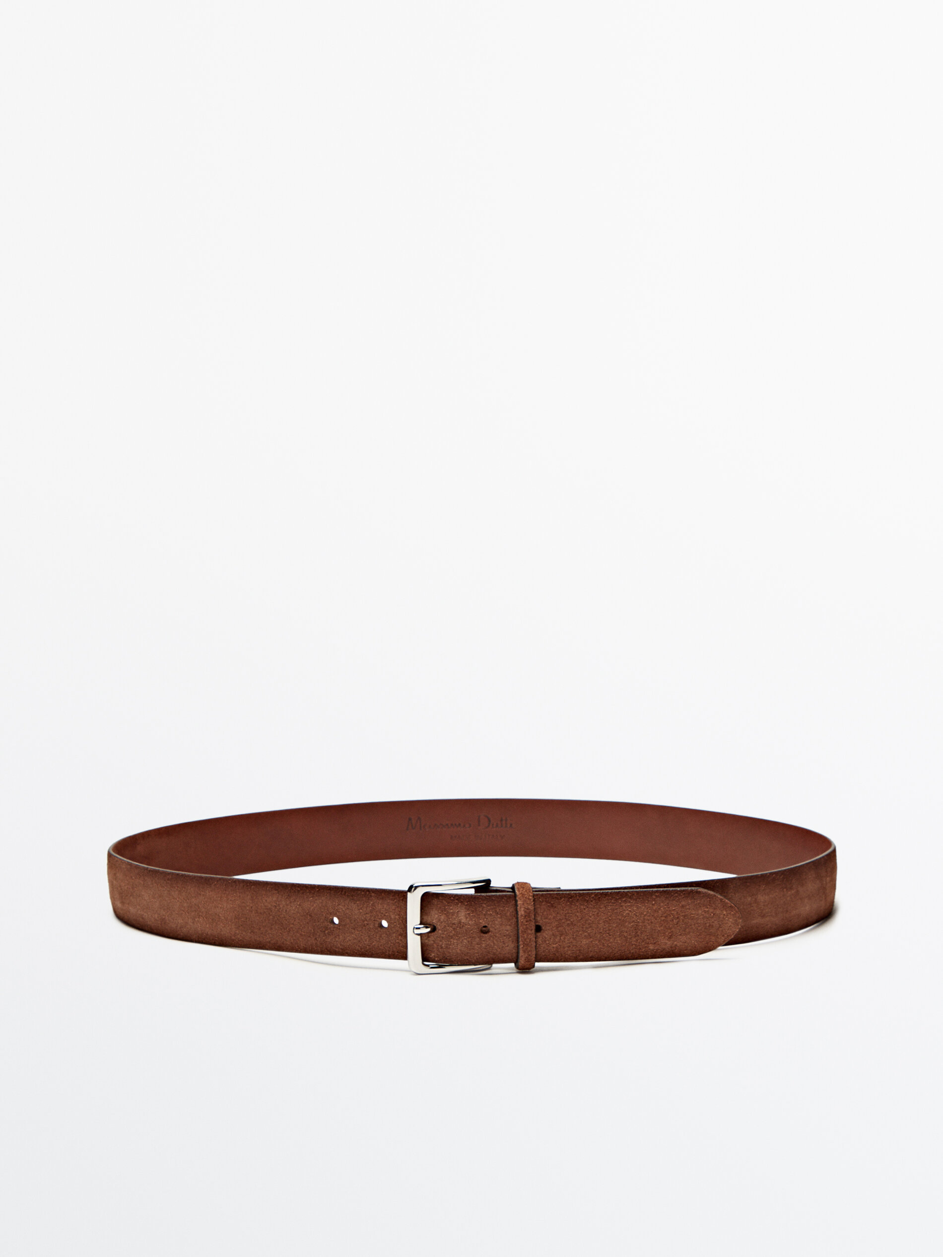 Cinturón serraje - TOSTADO