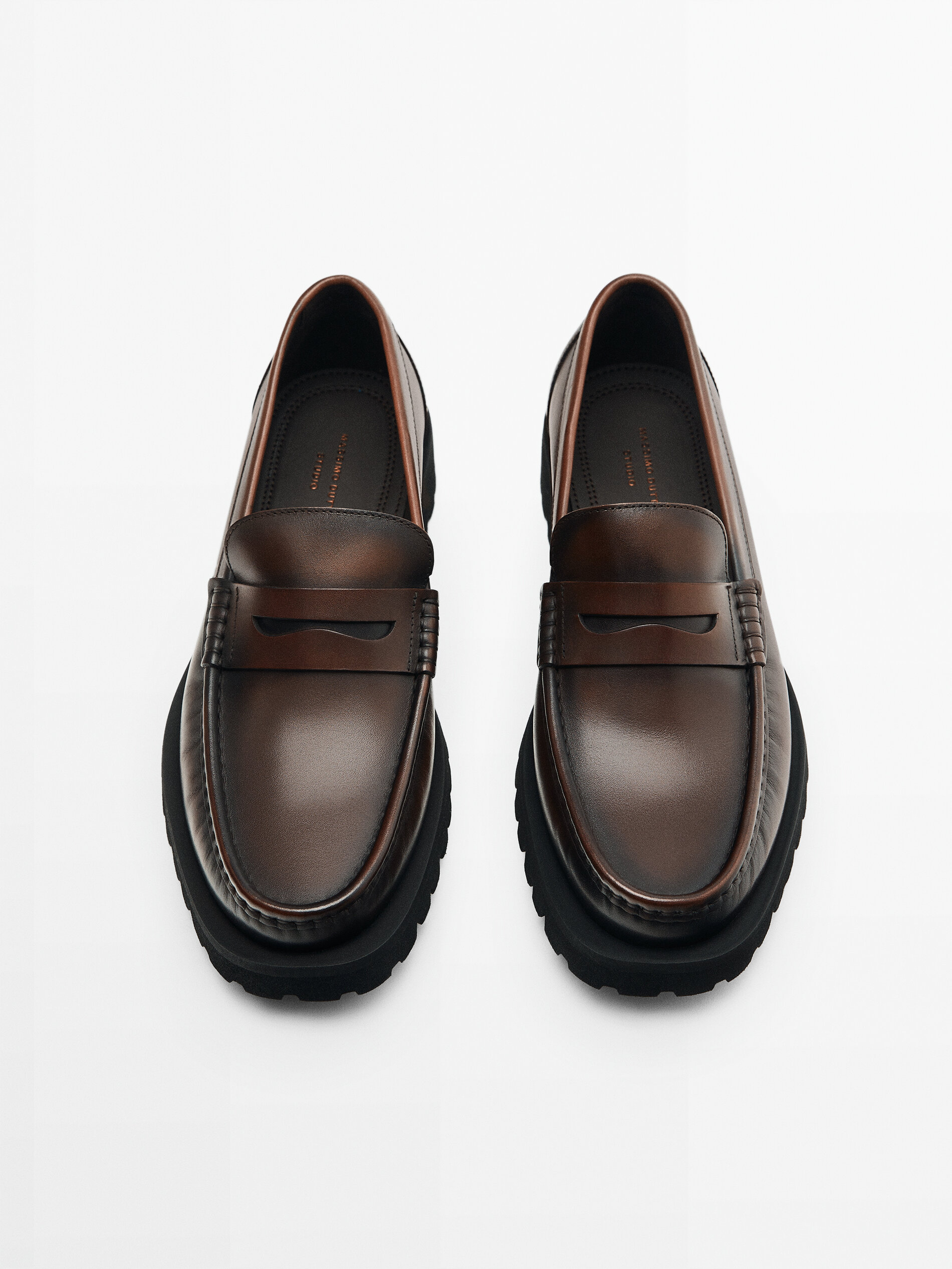 Mocasín piel napa cuero - Studio - CUERO