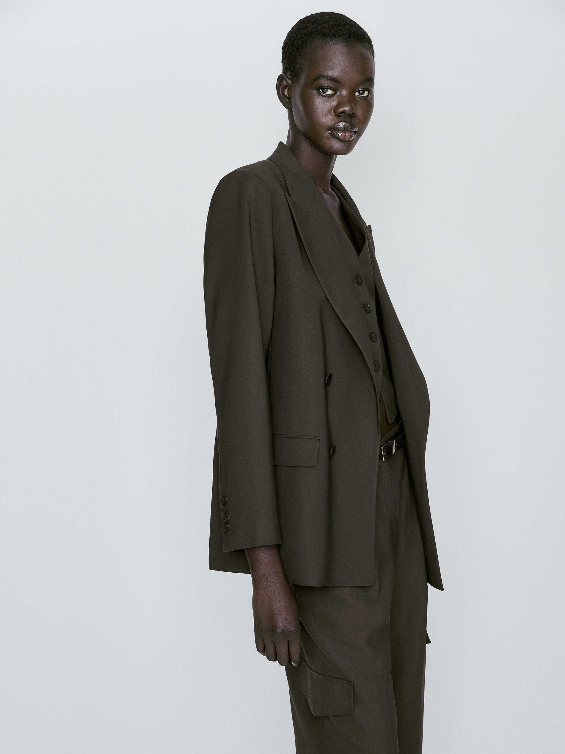 Americana traje falso cruce - VISÓN