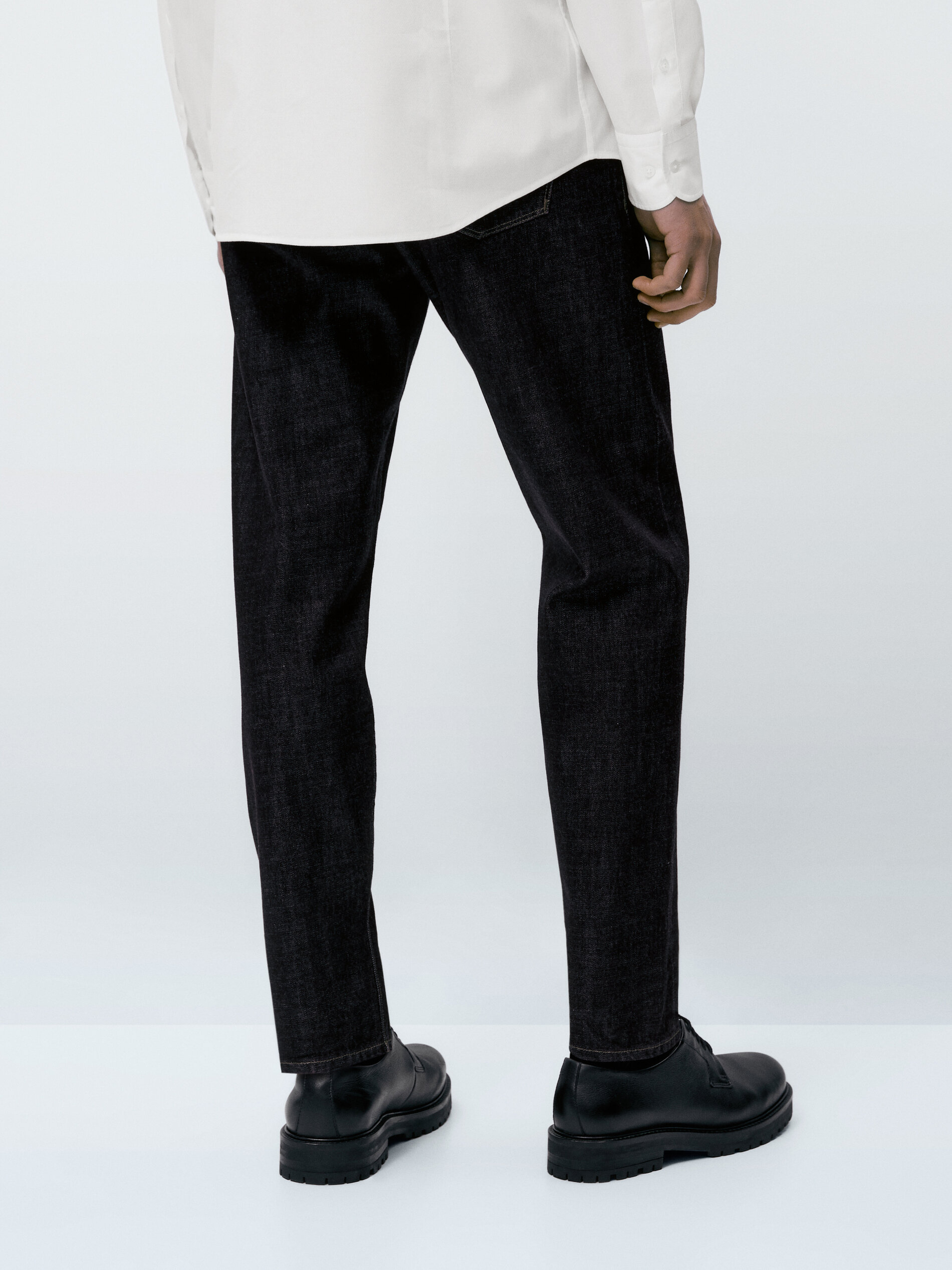 Pantalón vaquero selvedge tapered fit - INDIGO