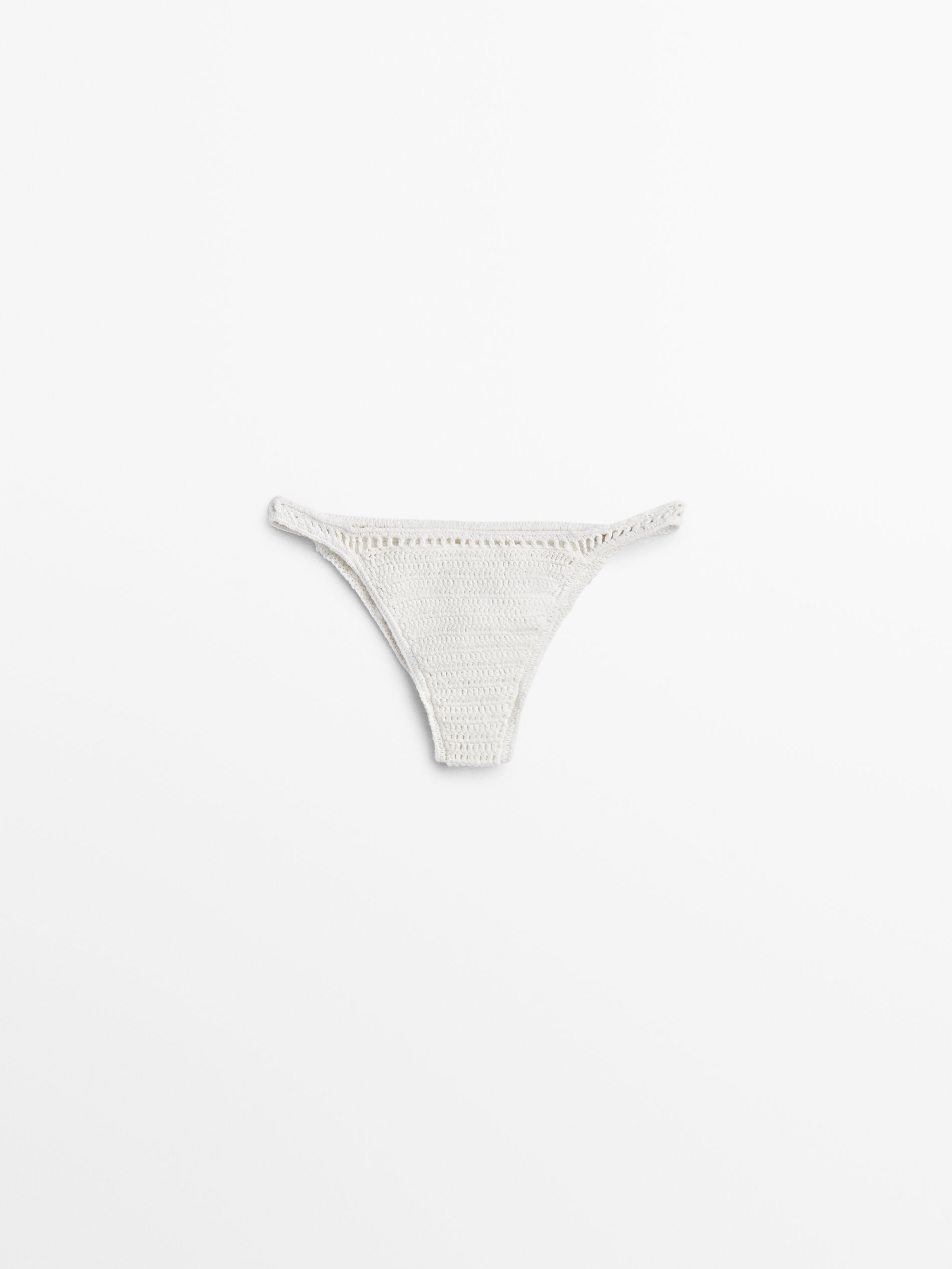 Set bikini punto crochet - CRUDO