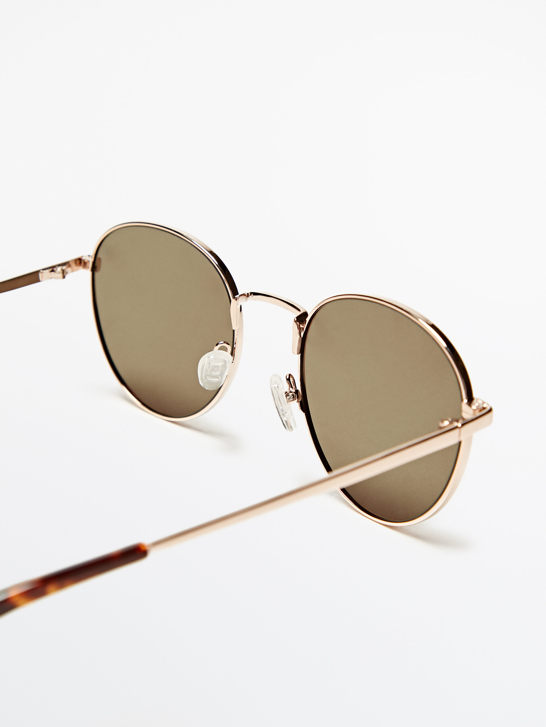 Gafas de sol montura metálica - ORO