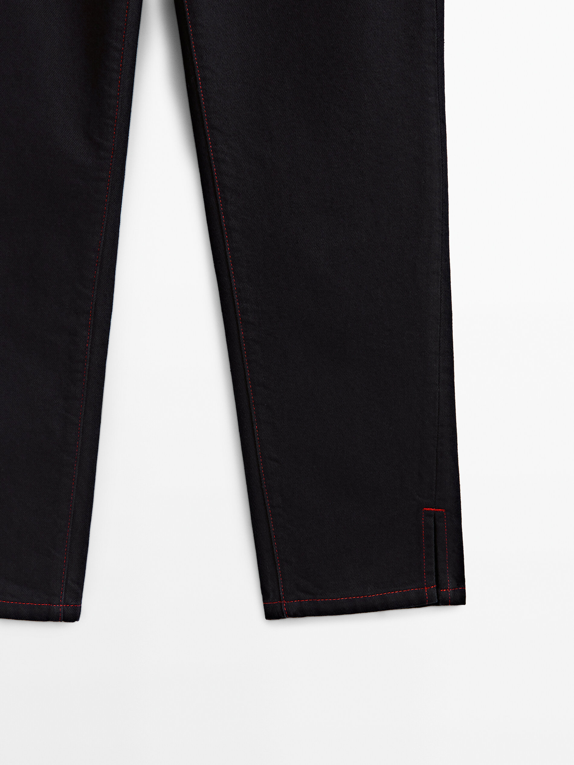 Pantalón vaquero tiro alto slim fit - AZUL