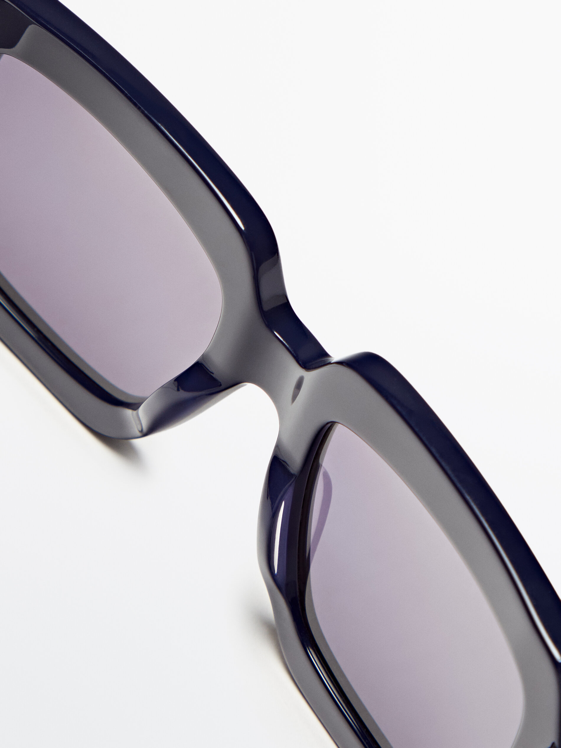 Gafas de sol cuadradas - AZUL PROFUNDO