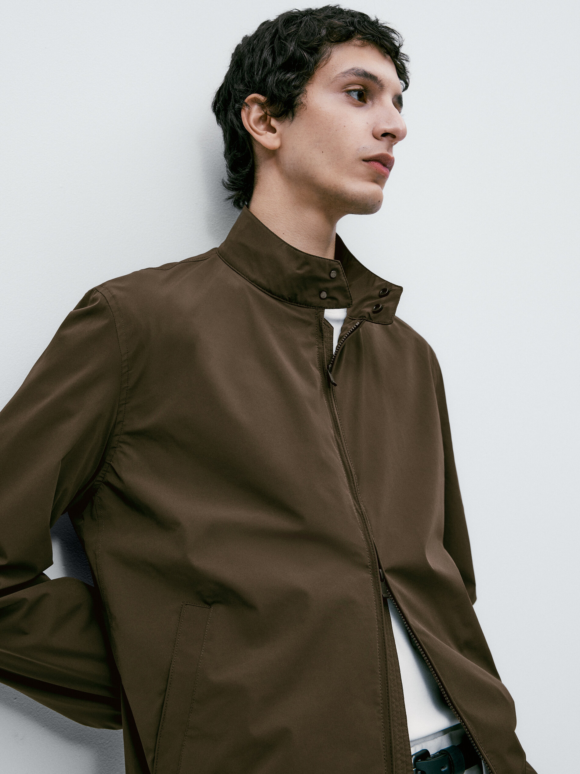 Chaqueta ultraligera stretch - MARRÓN