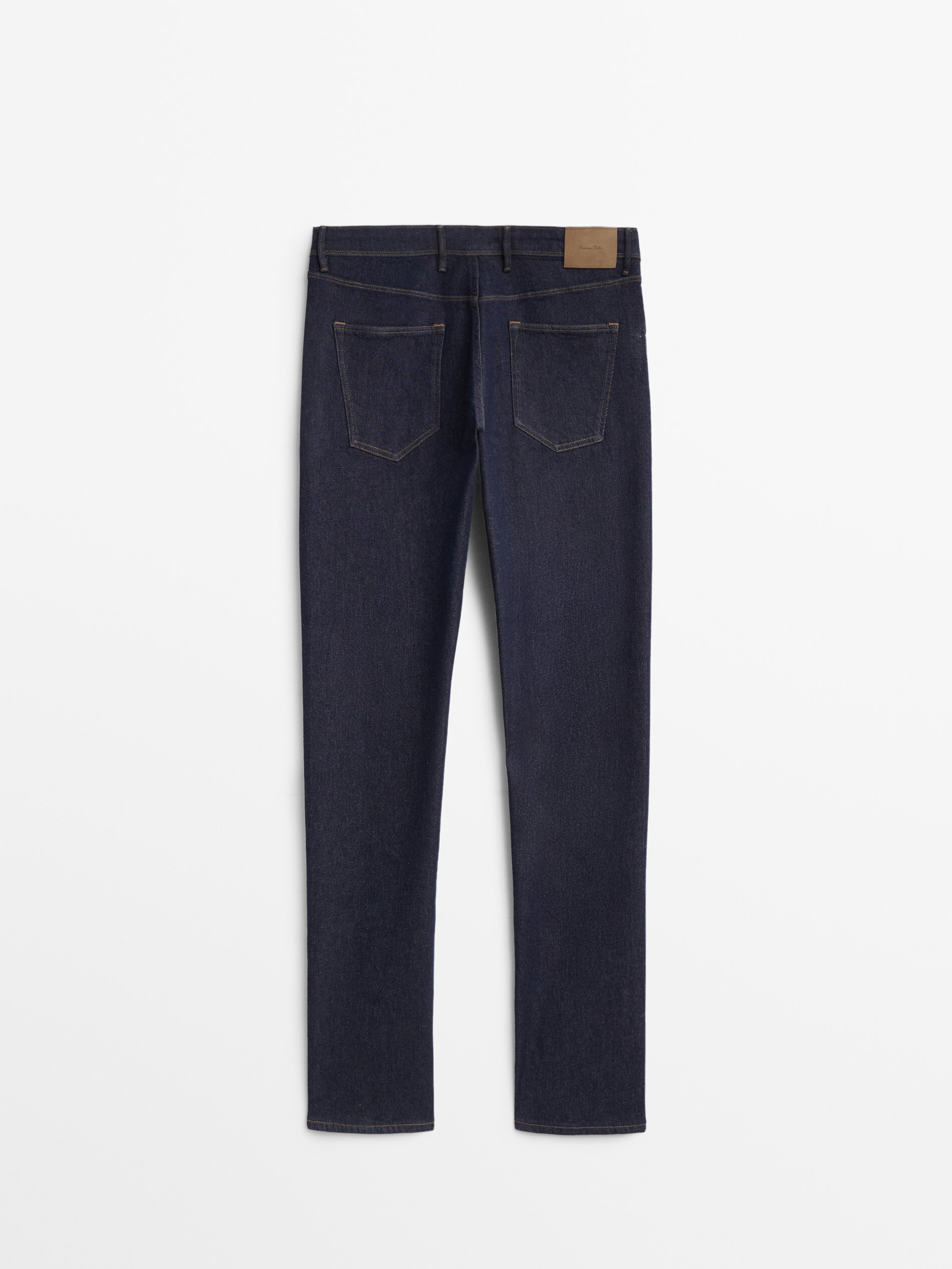 Pantalón vaquero desencolado slim fit - INDIGO