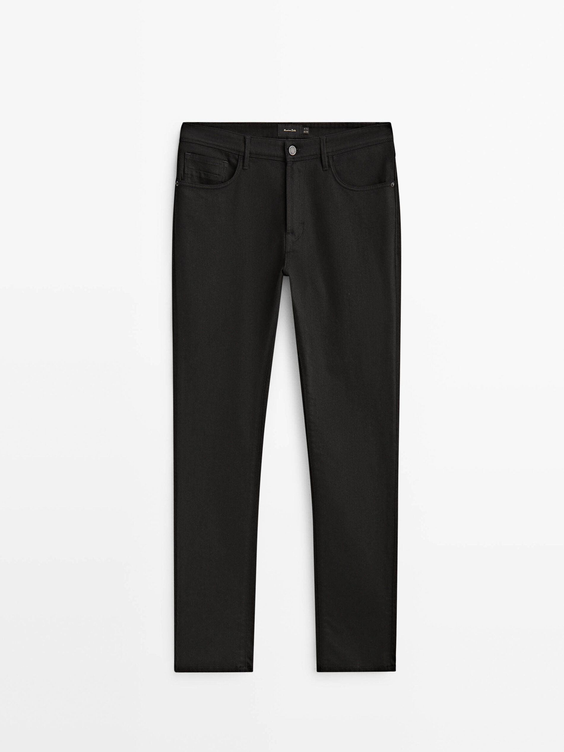 Pantalón vaquero tapered fit - NEGRO