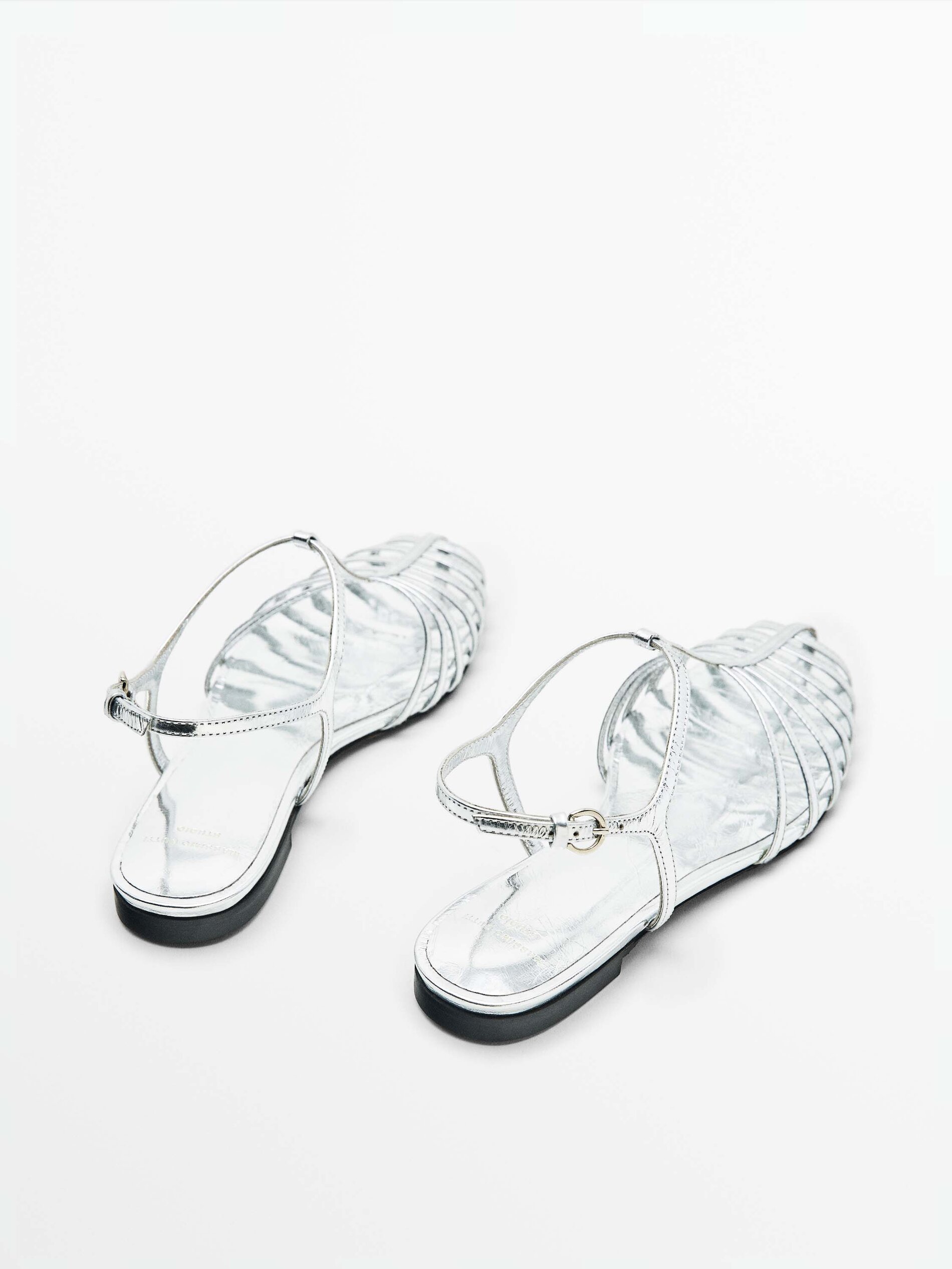 Cangrejera plana laminada - Studio - PLATA