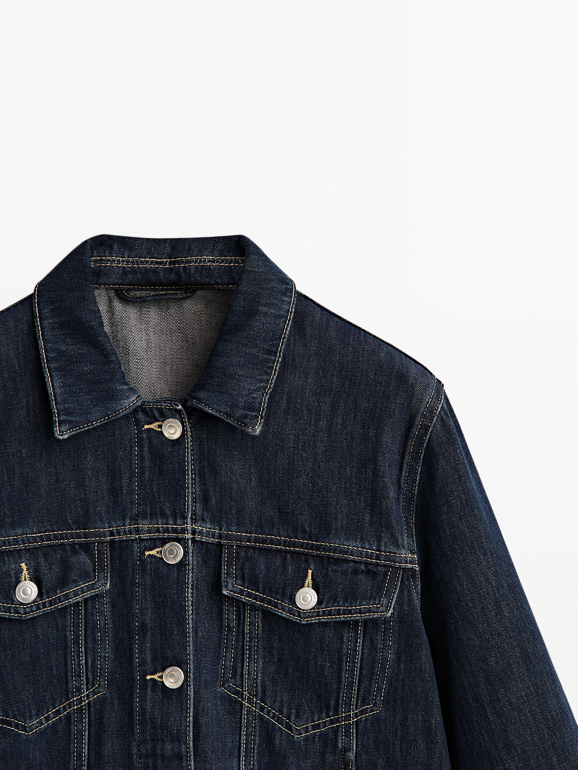 Cazadora vaquera trucker - AZUL OSCURO