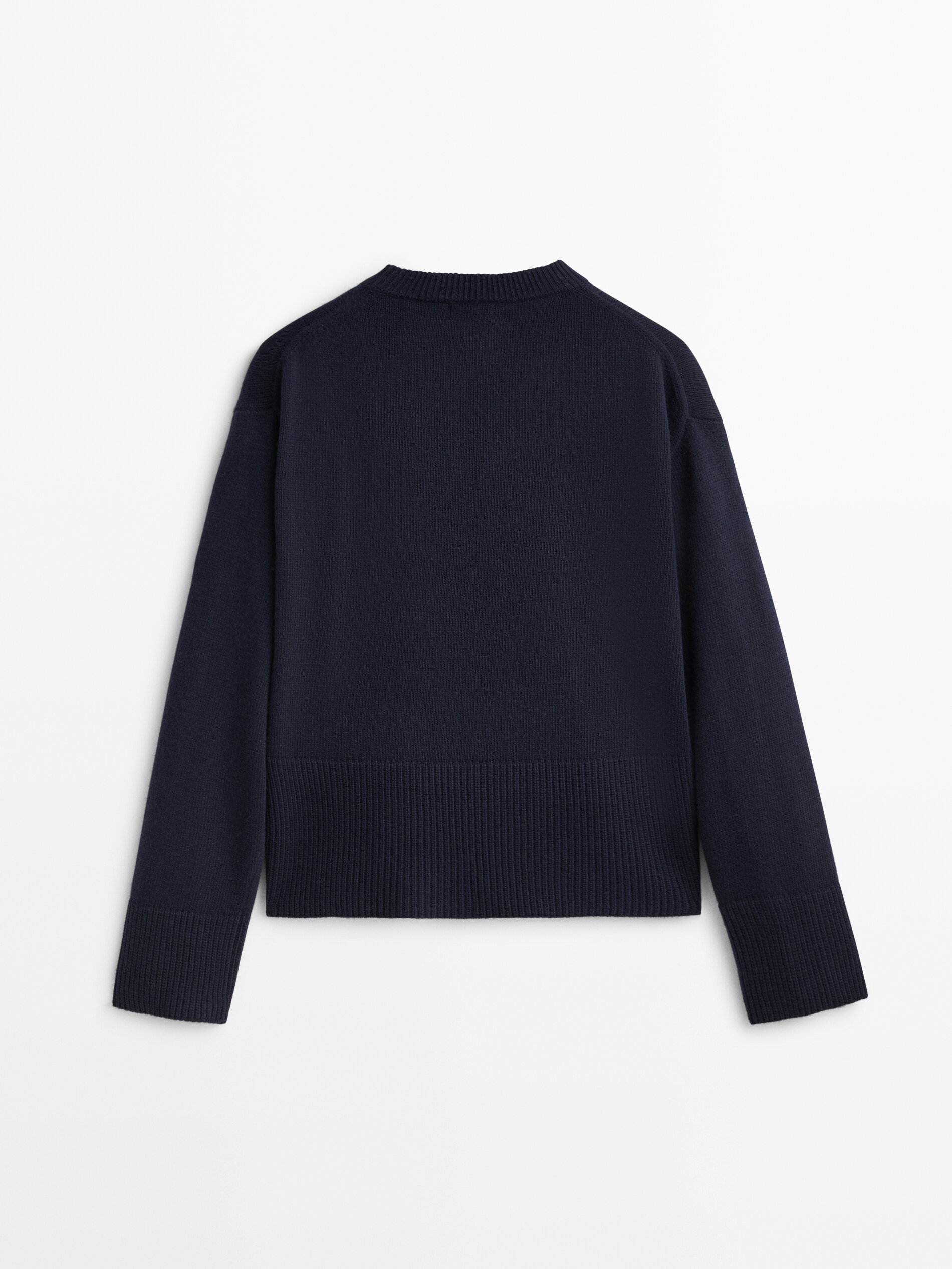 Jersey capa cuello redondo - MARINO OSCURO