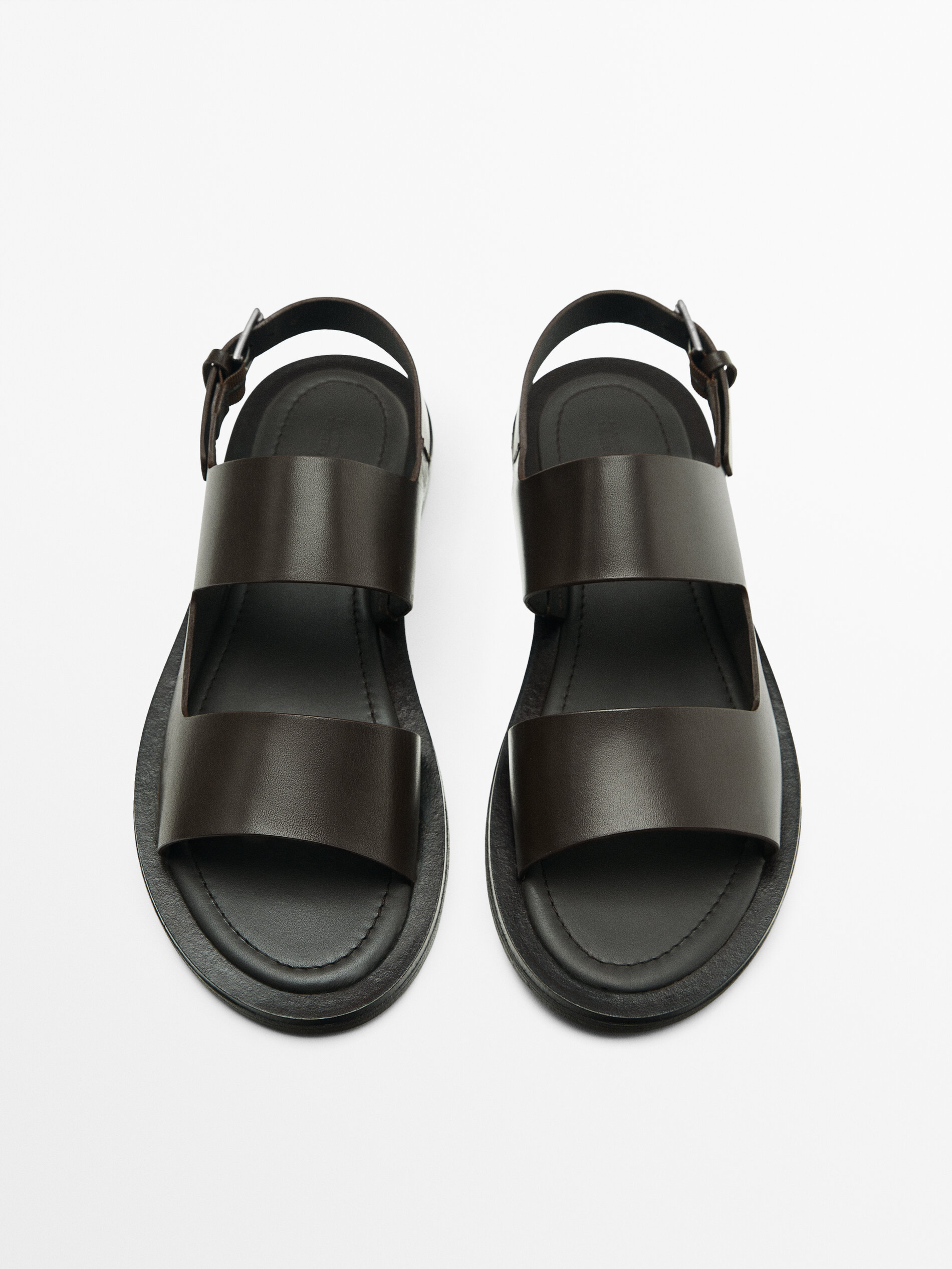 Sandalia piel marrón - Limited Edition - MARRÓN