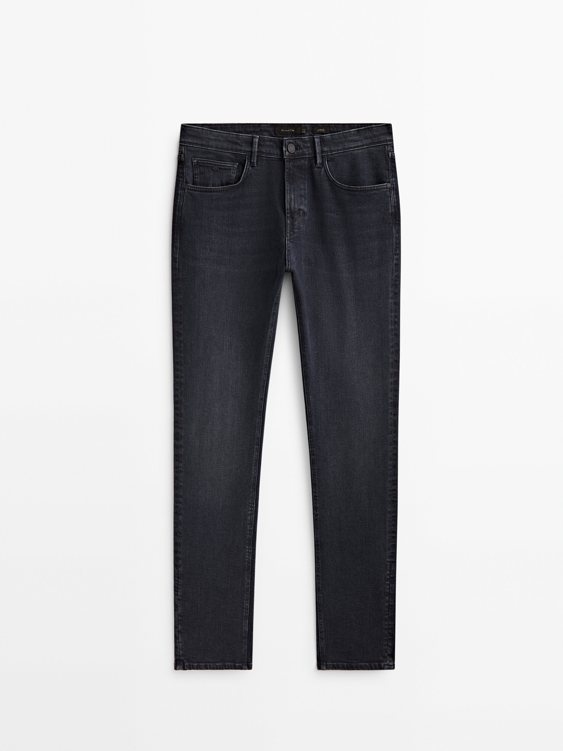 Pantalón vaquero blue black slim fit - INDIGO