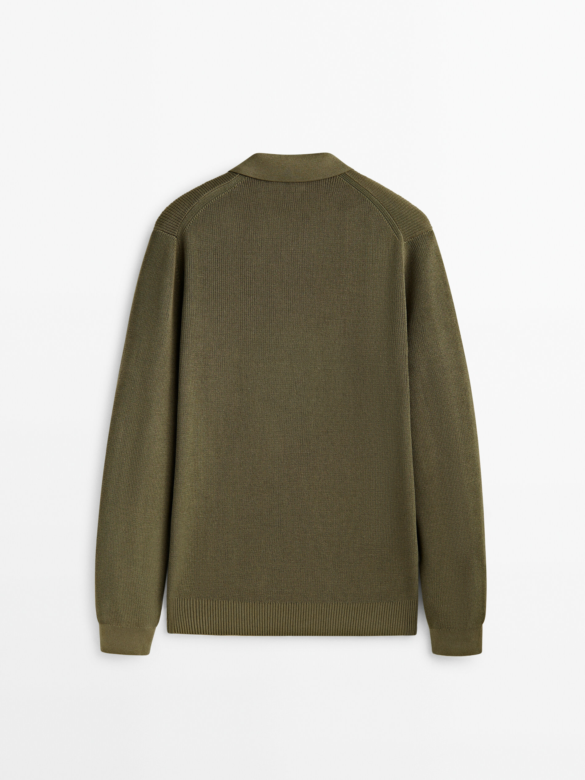 Jersey polo estructura algodón - KAKI CLARO