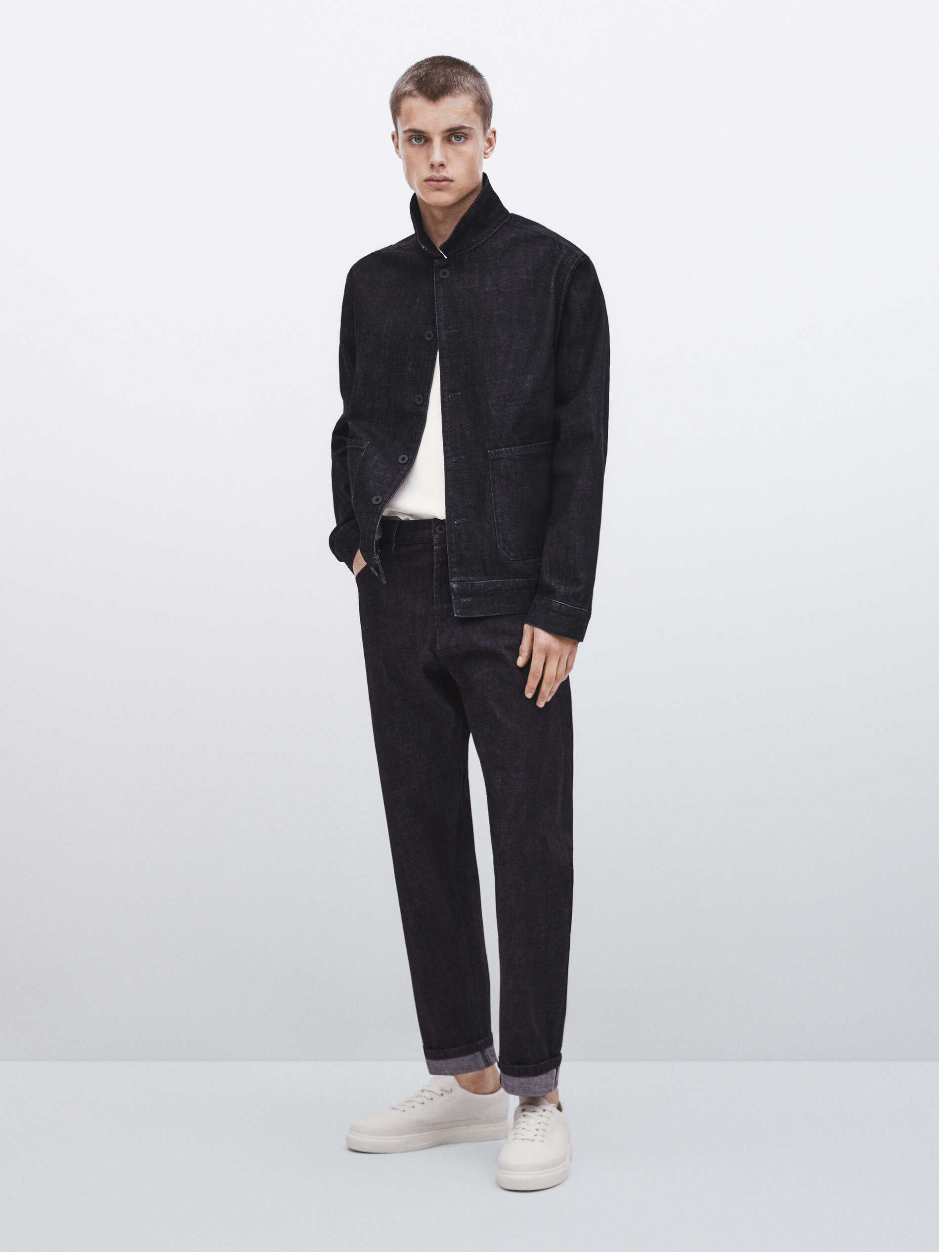 Sobrecamisa denim selvedge -Studio - INDIGO