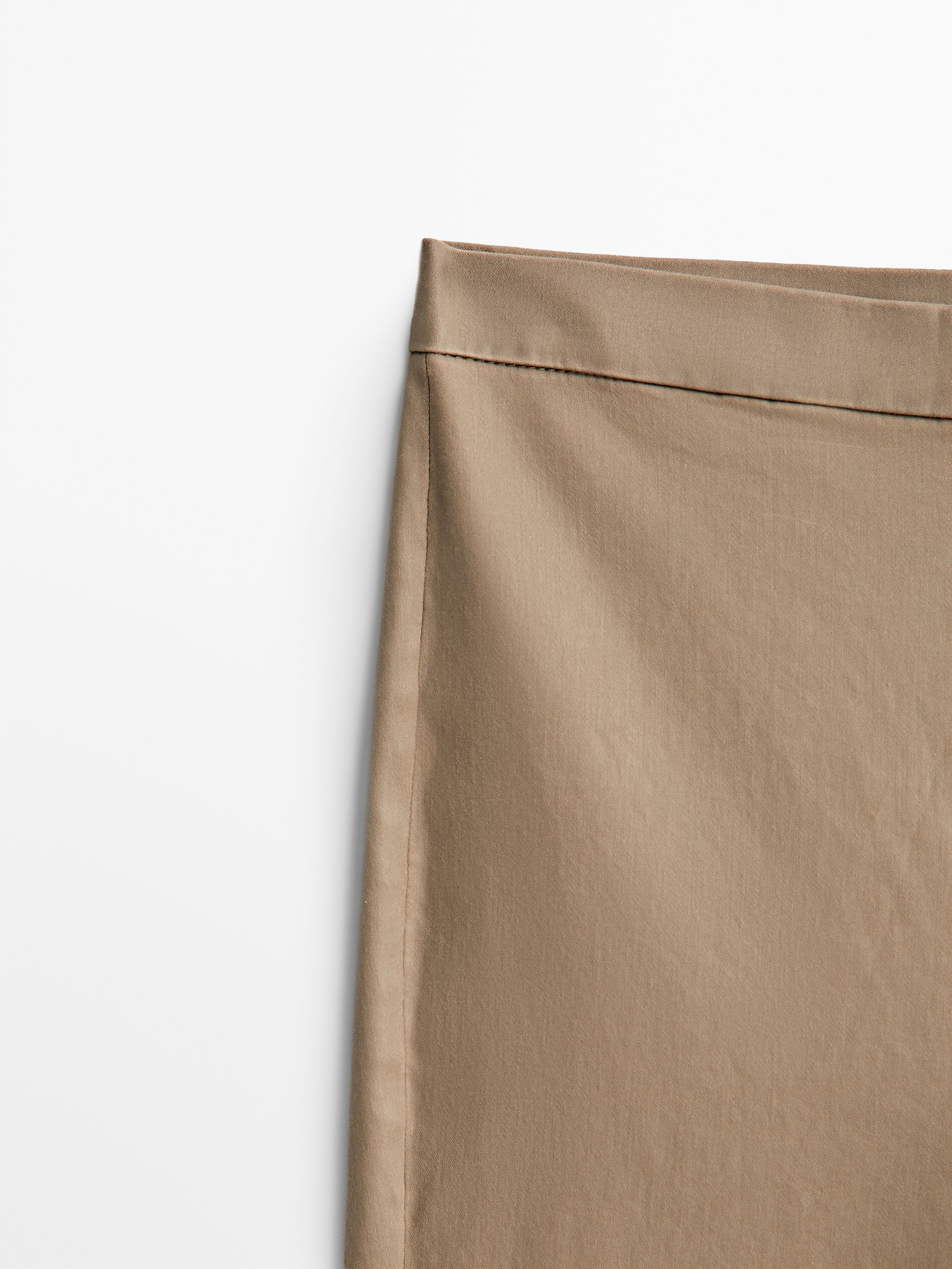 Pantalón legging encerado - TOSTADO