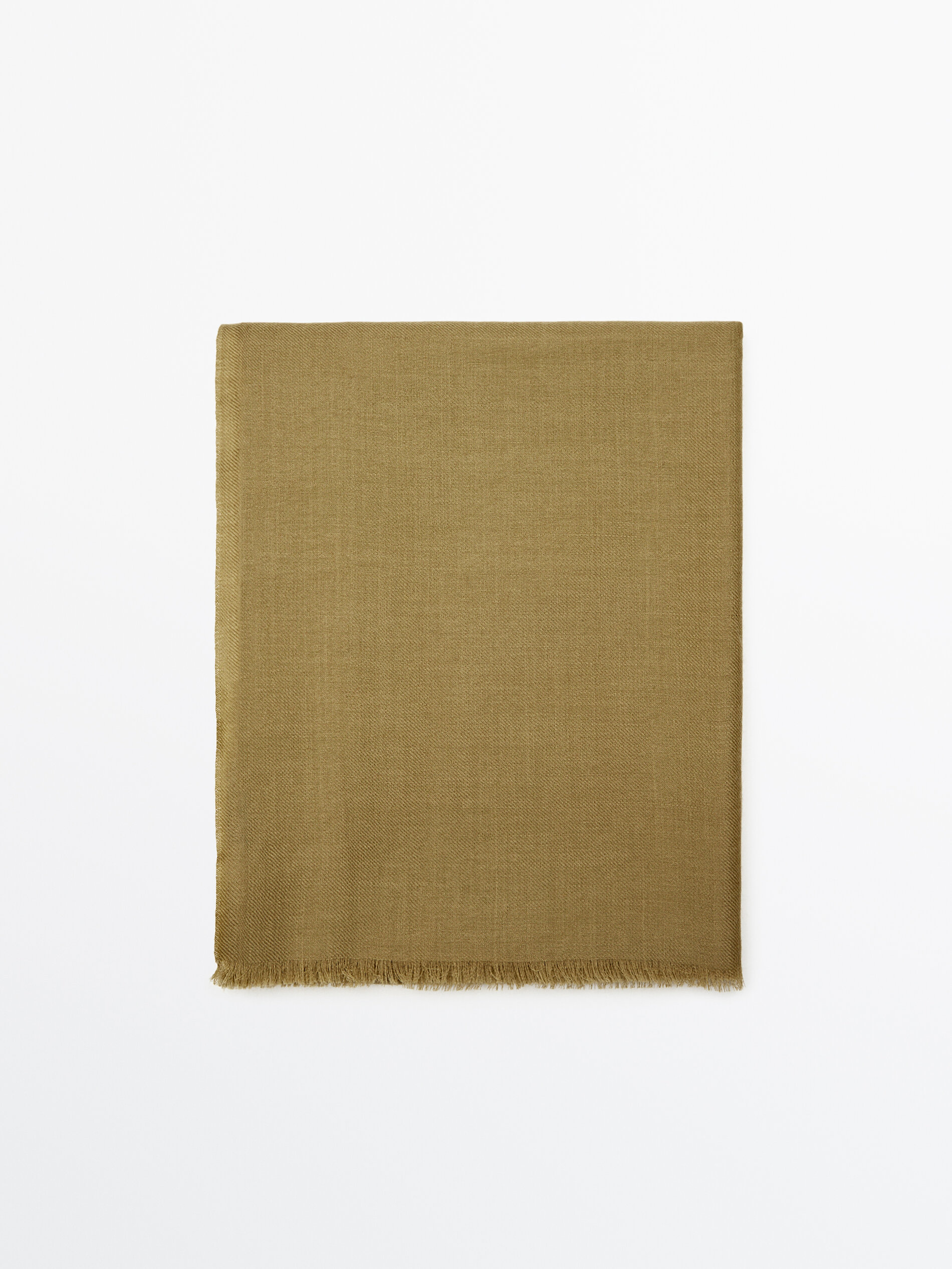 Fular 100% lana fría - KAKI