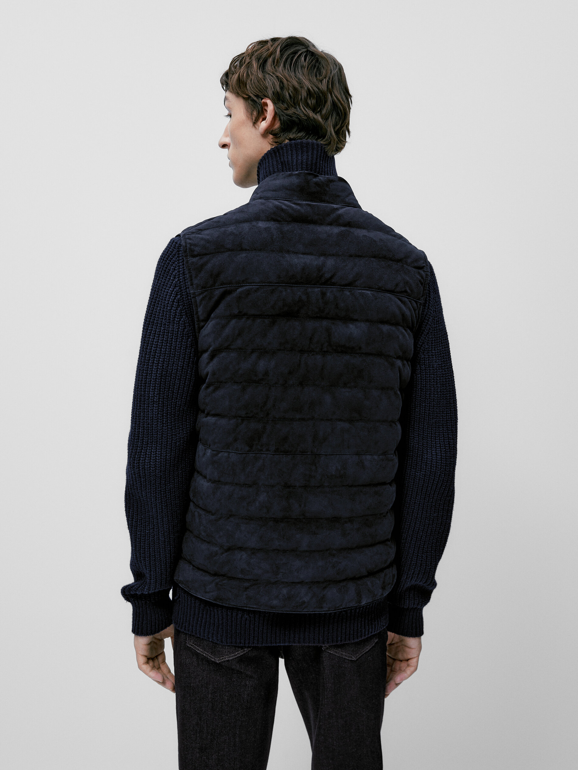 Chaleco ante azul marino - AZUL MARINO