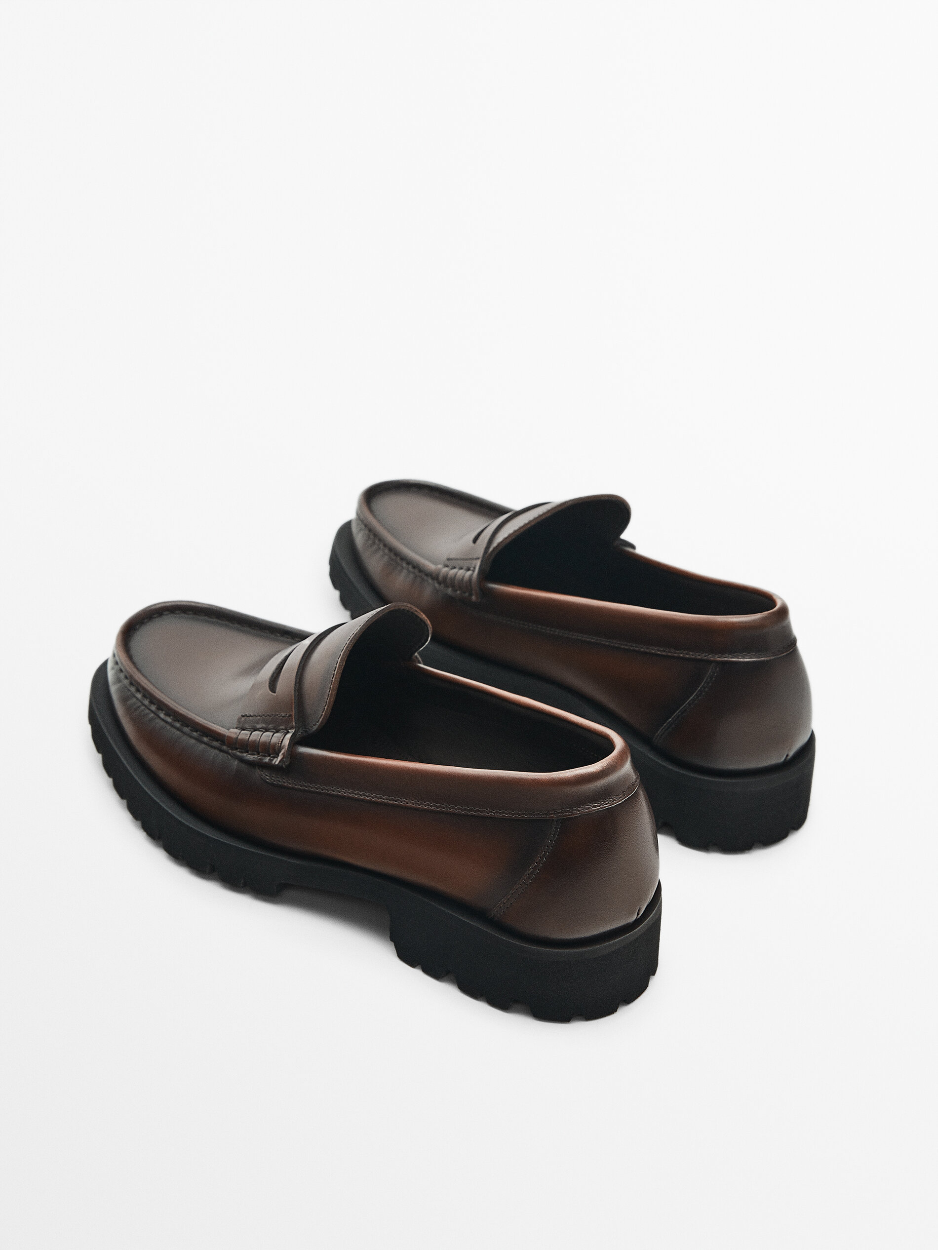 Mocasín piel napa cuero - Studio - CUERO