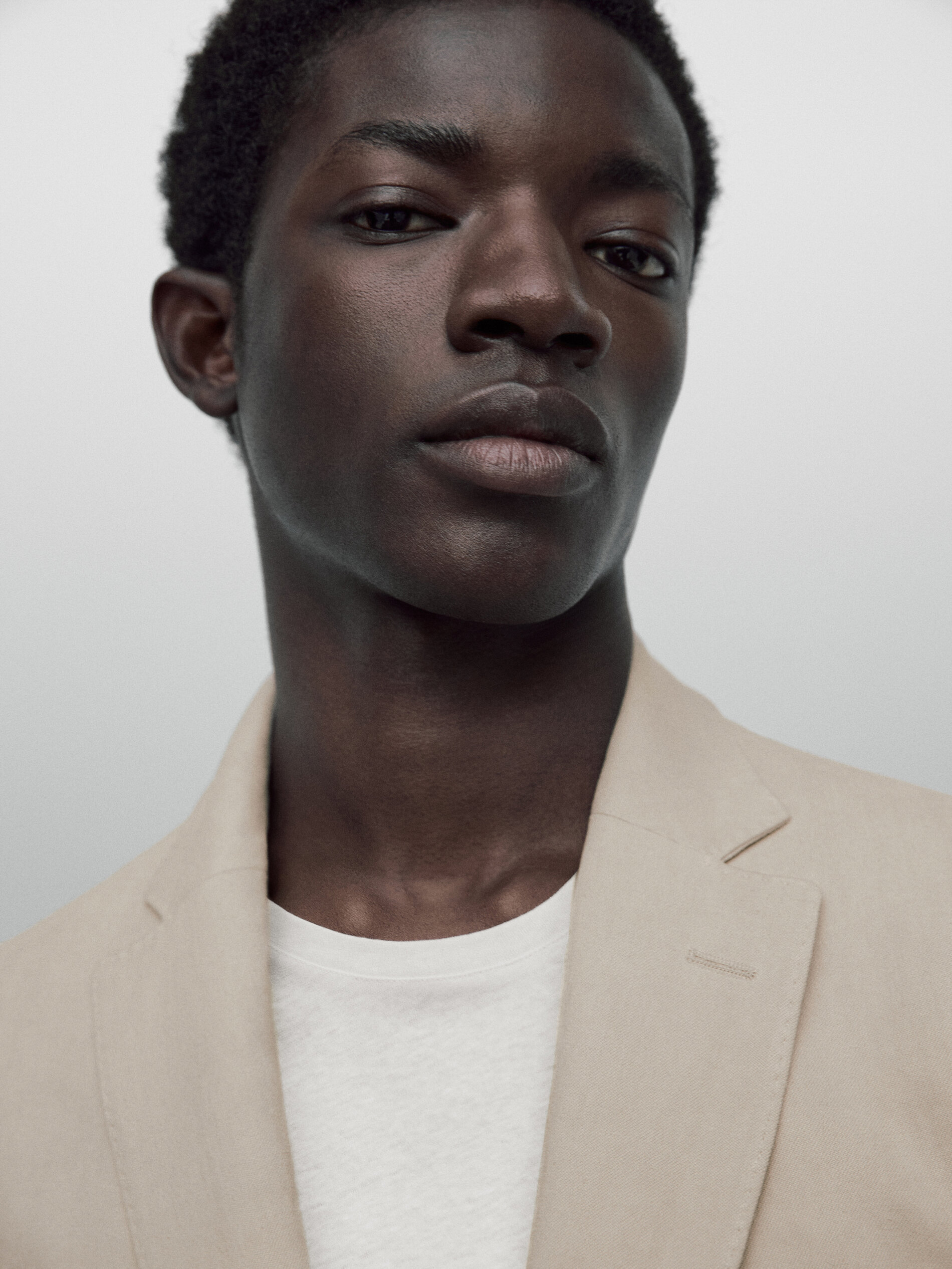 Americana traje lino Limited edition - HIELO