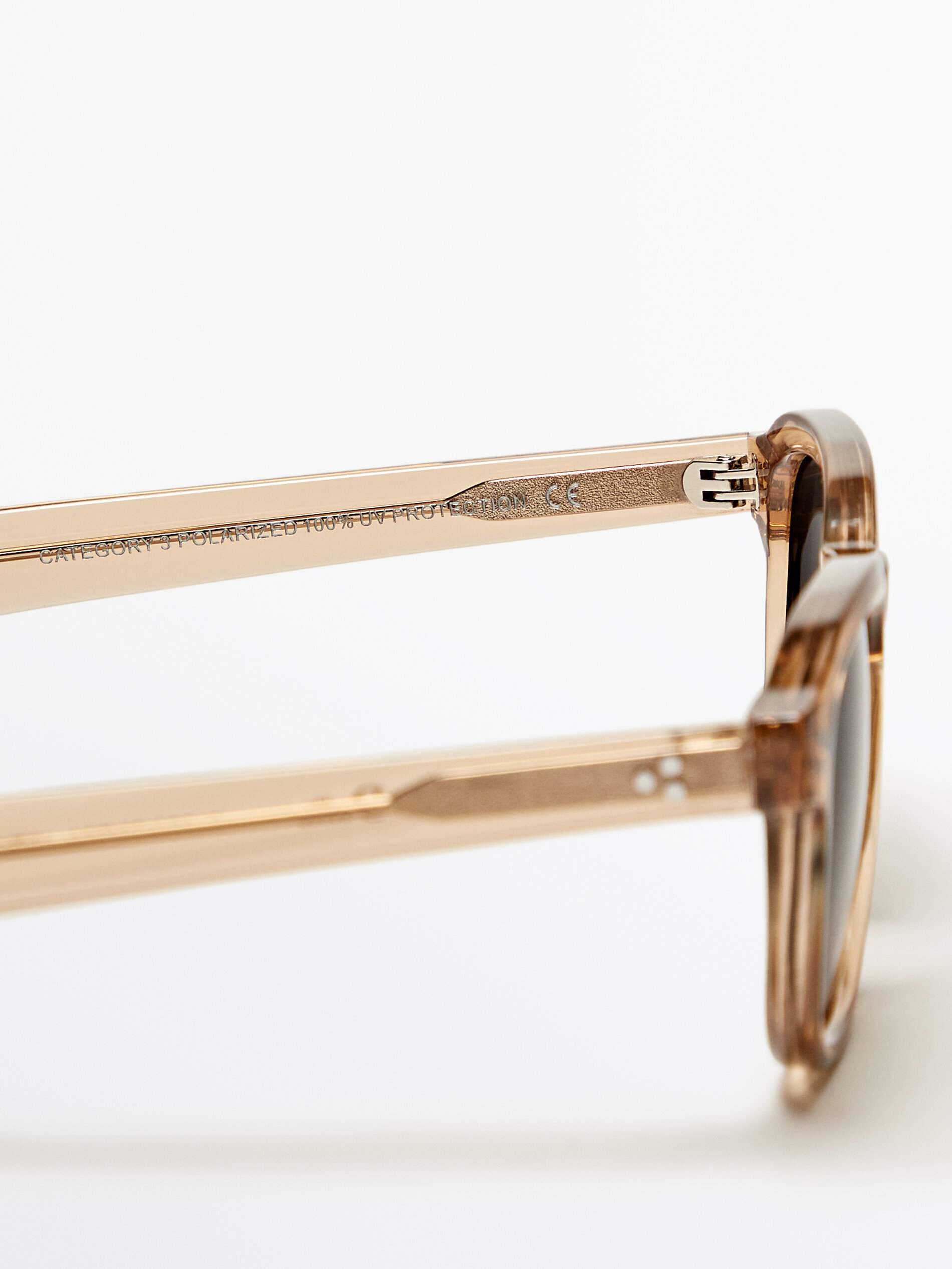 Gafas de sol traslúcidas - Mostaza