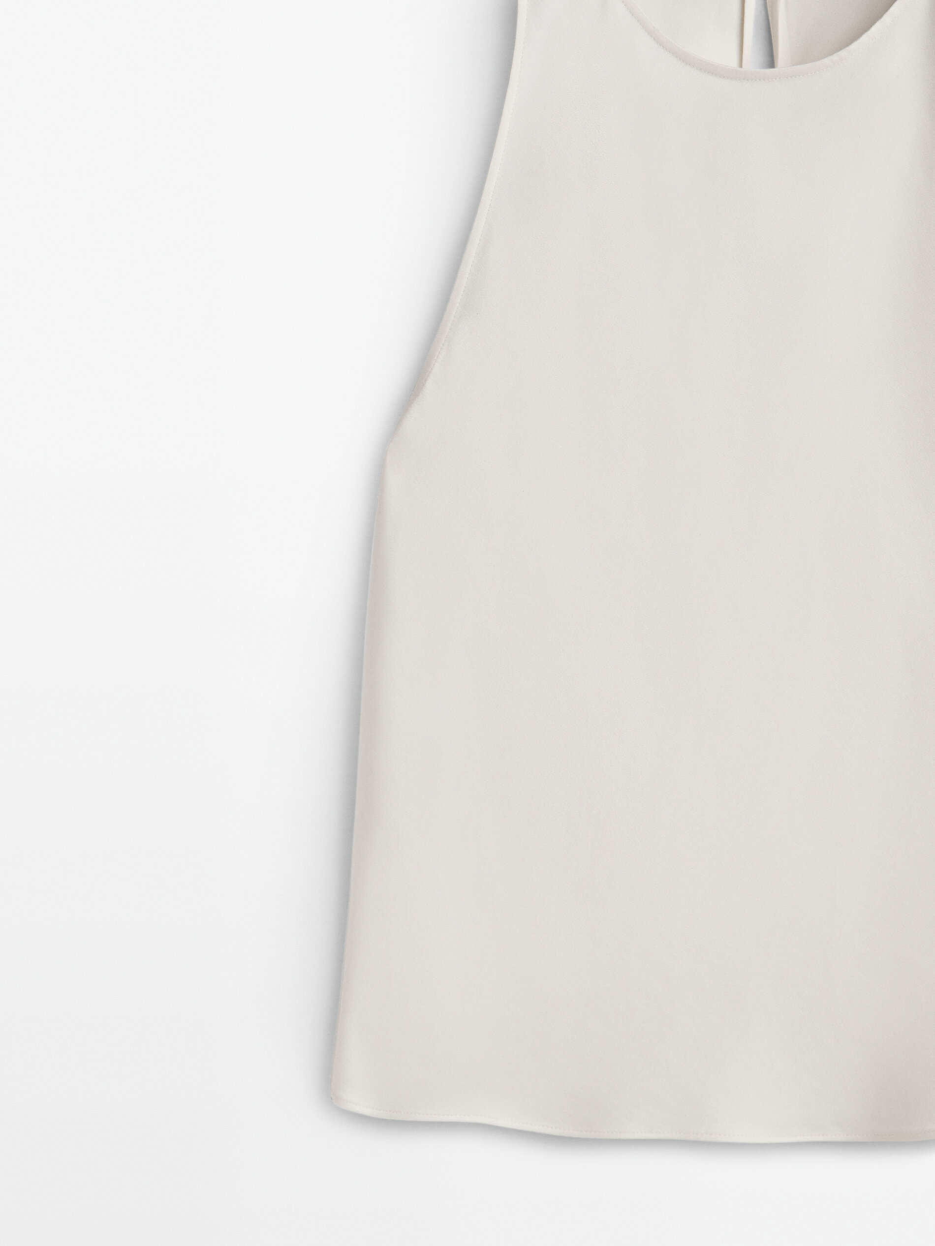 Top halter fluido - CRUDO