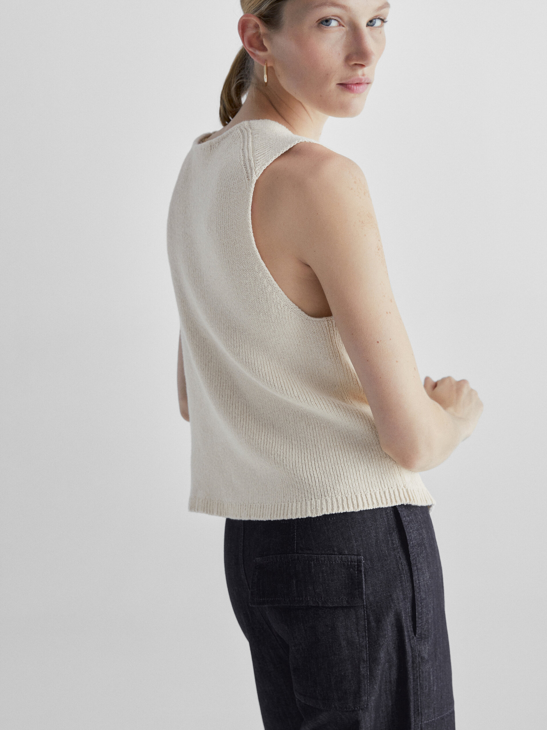 Pantalón vaquero carpenter tiro medio - AZUL OSCURO