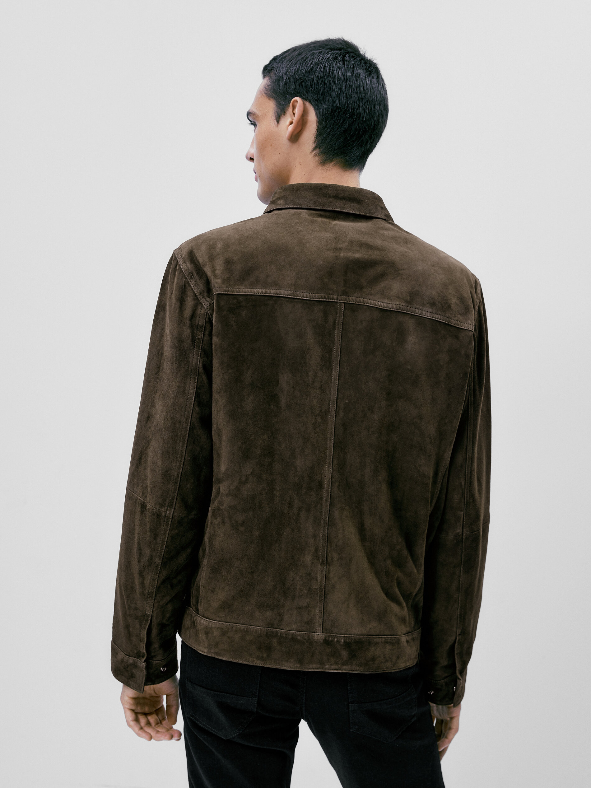 Sobrecamisa de ante - KAKI