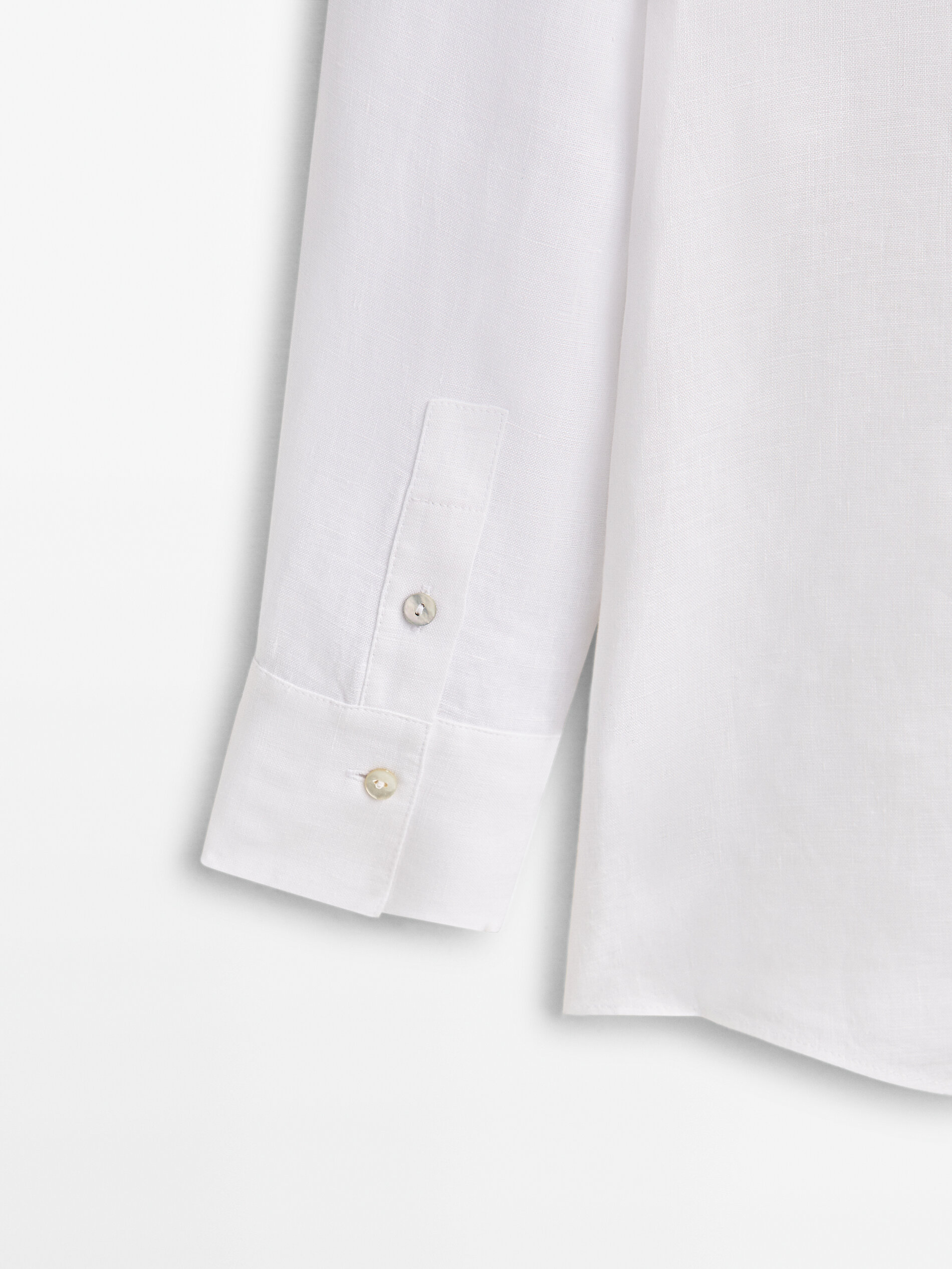 Blusón 100% lino - BLANCO