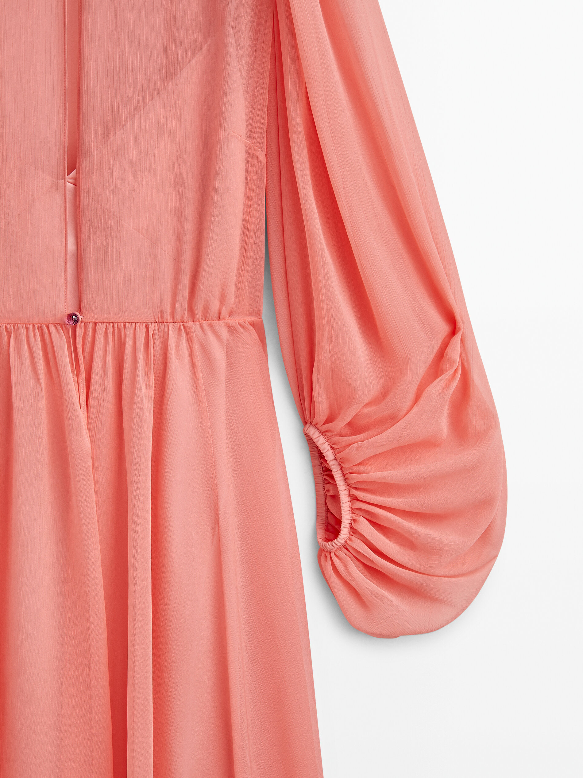 Vestido largo romántico -Studio - ROSA