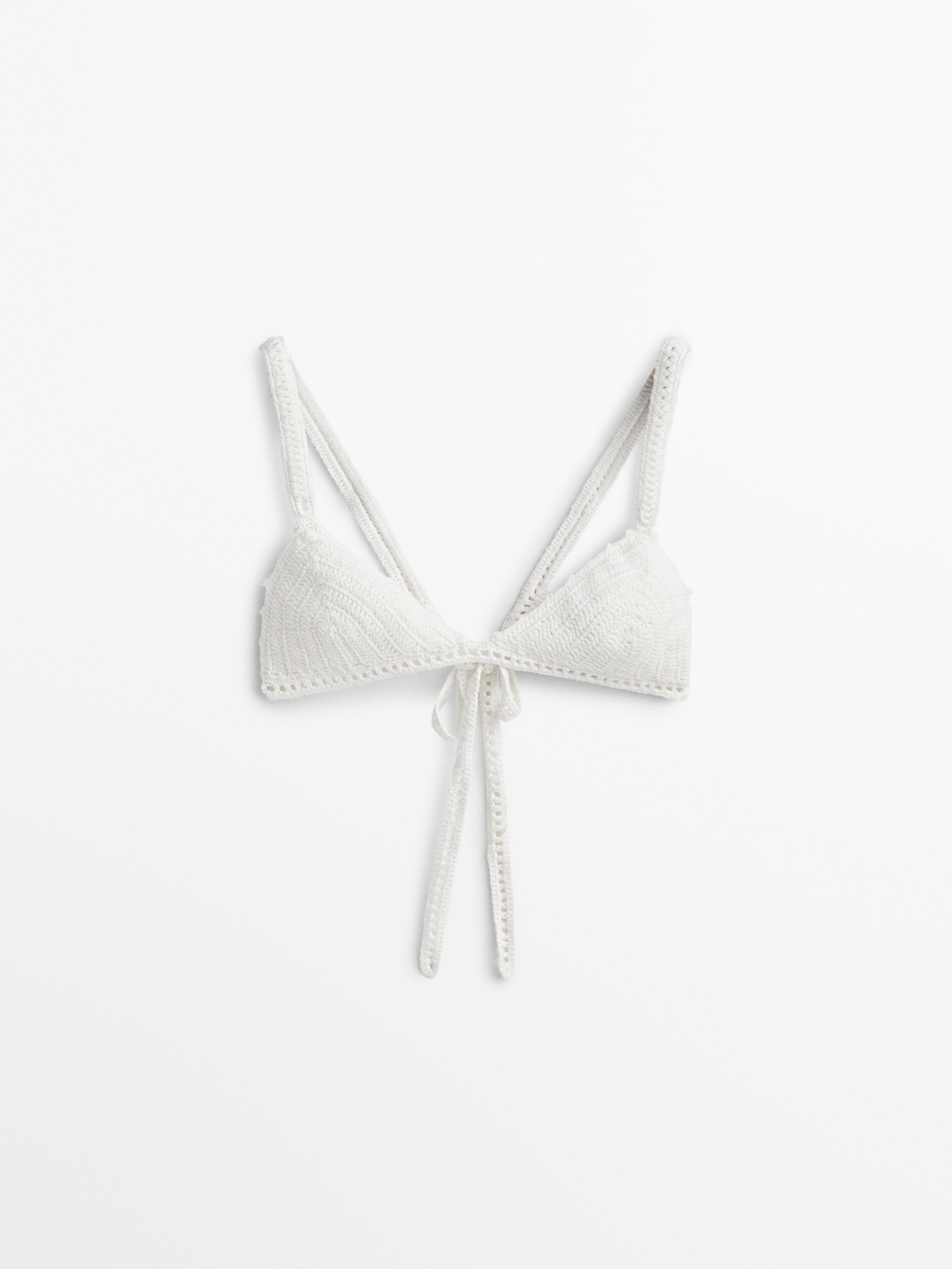 Set bikini punto crochet - CRUDO