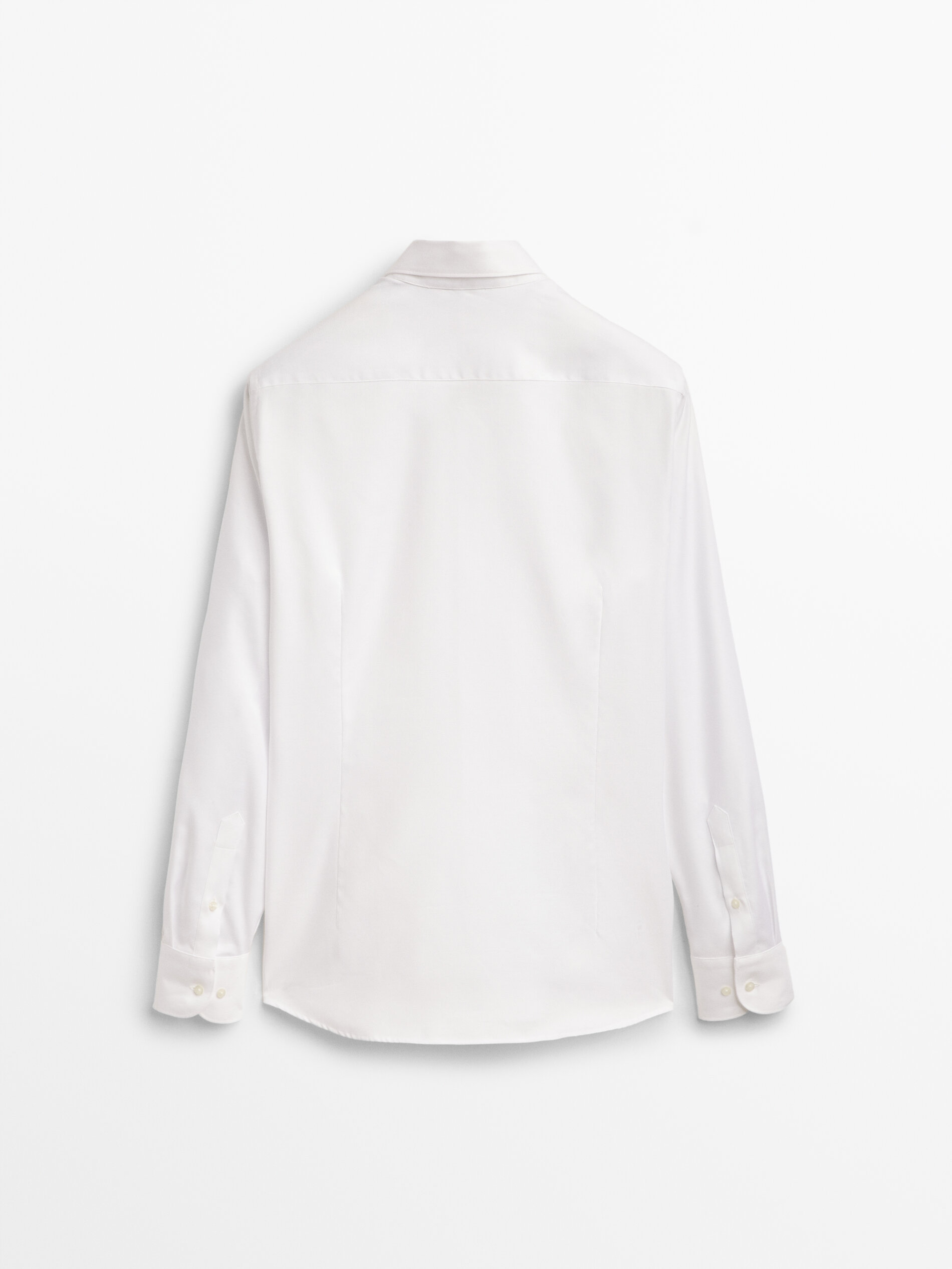 Camisa estructura easy iron slim fit - BLANCO