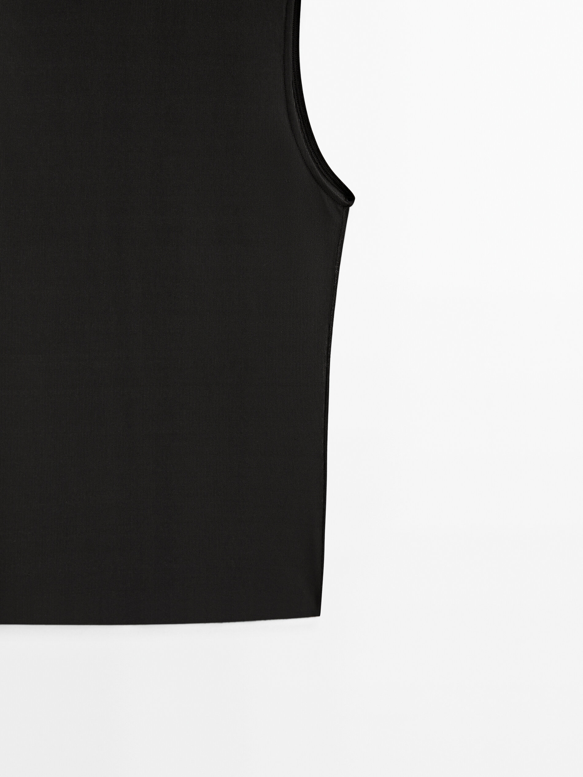 Top negro sin mangas -Studio - NEGRO