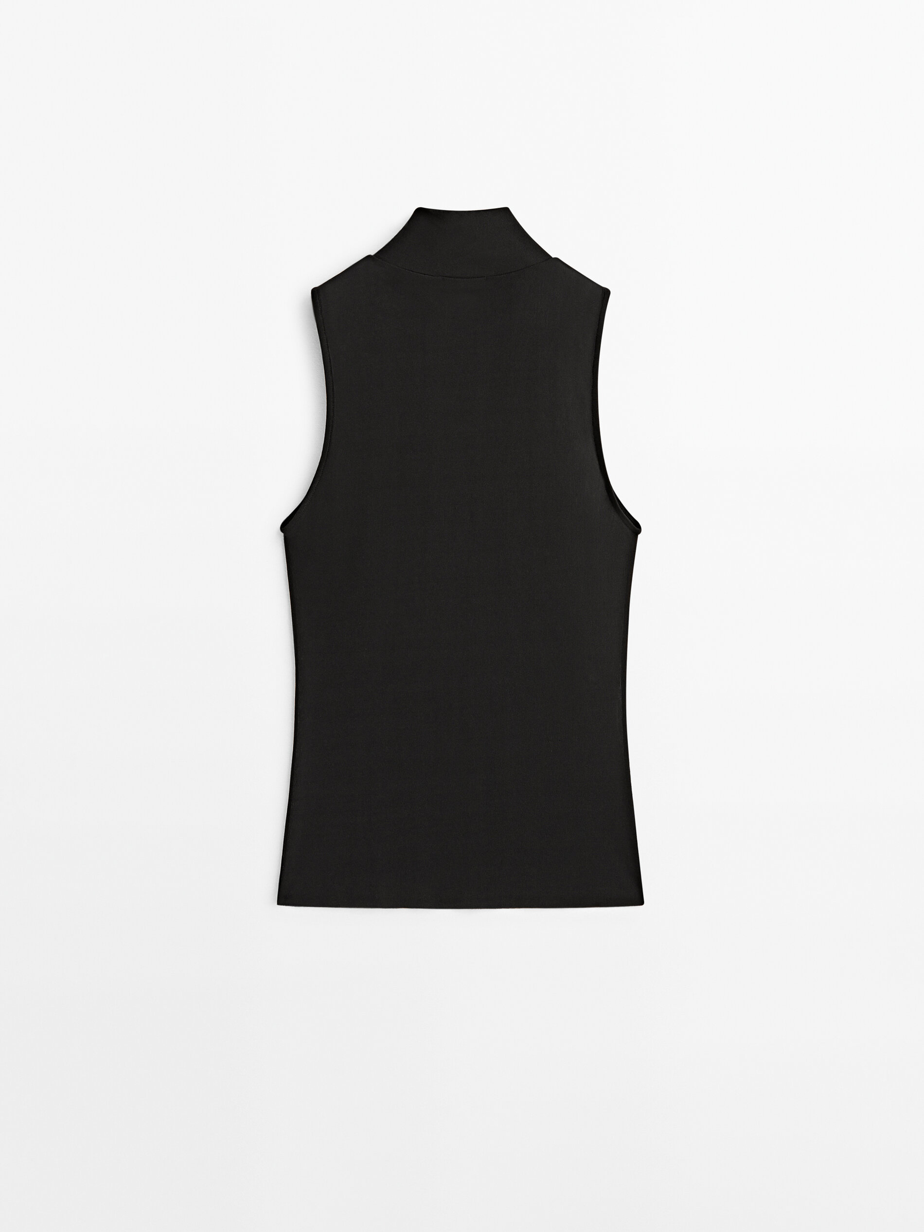 Top negro sin mangas -Studio - NEGRO