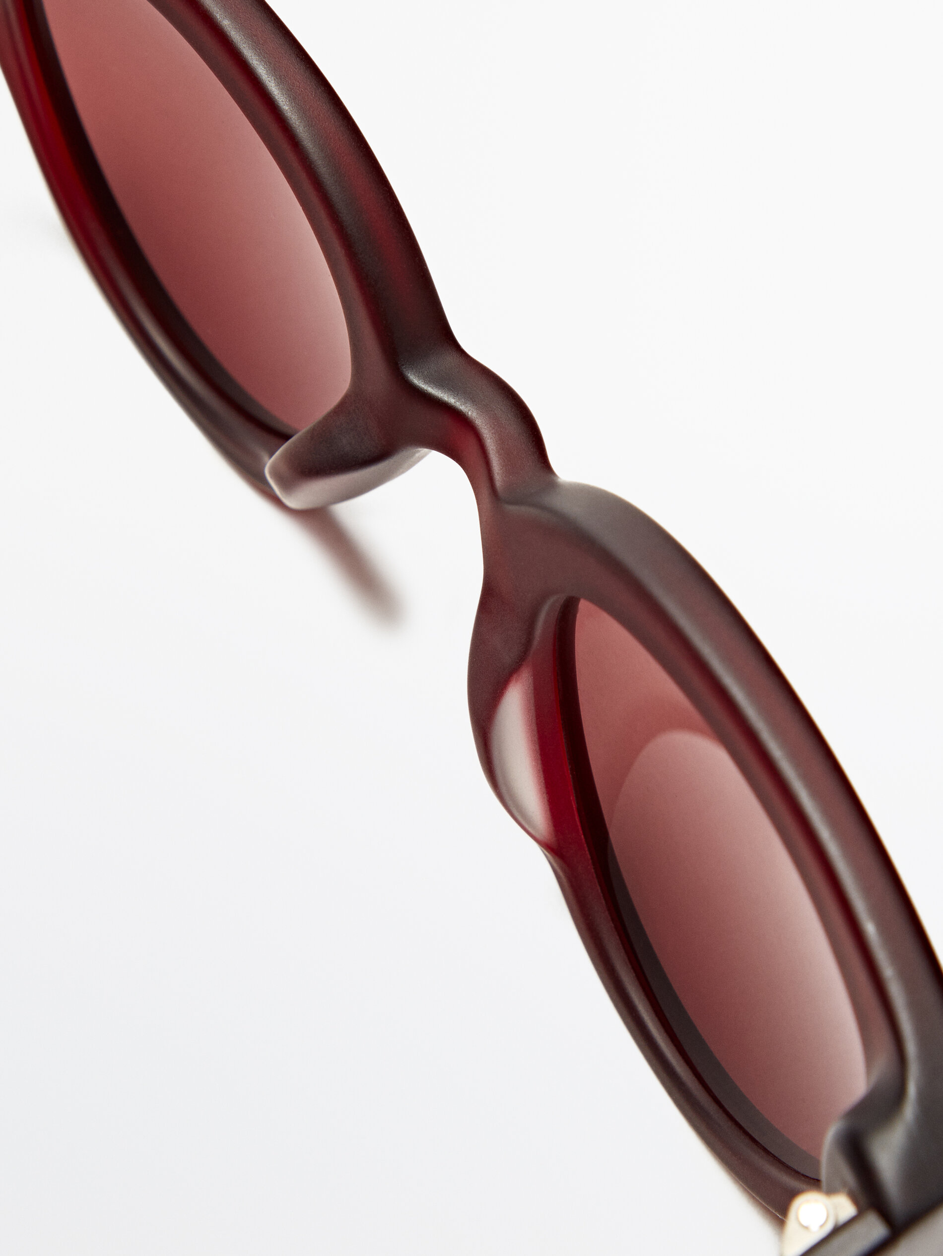 Gafas de sol burdeos ovaladas - BURDEOS