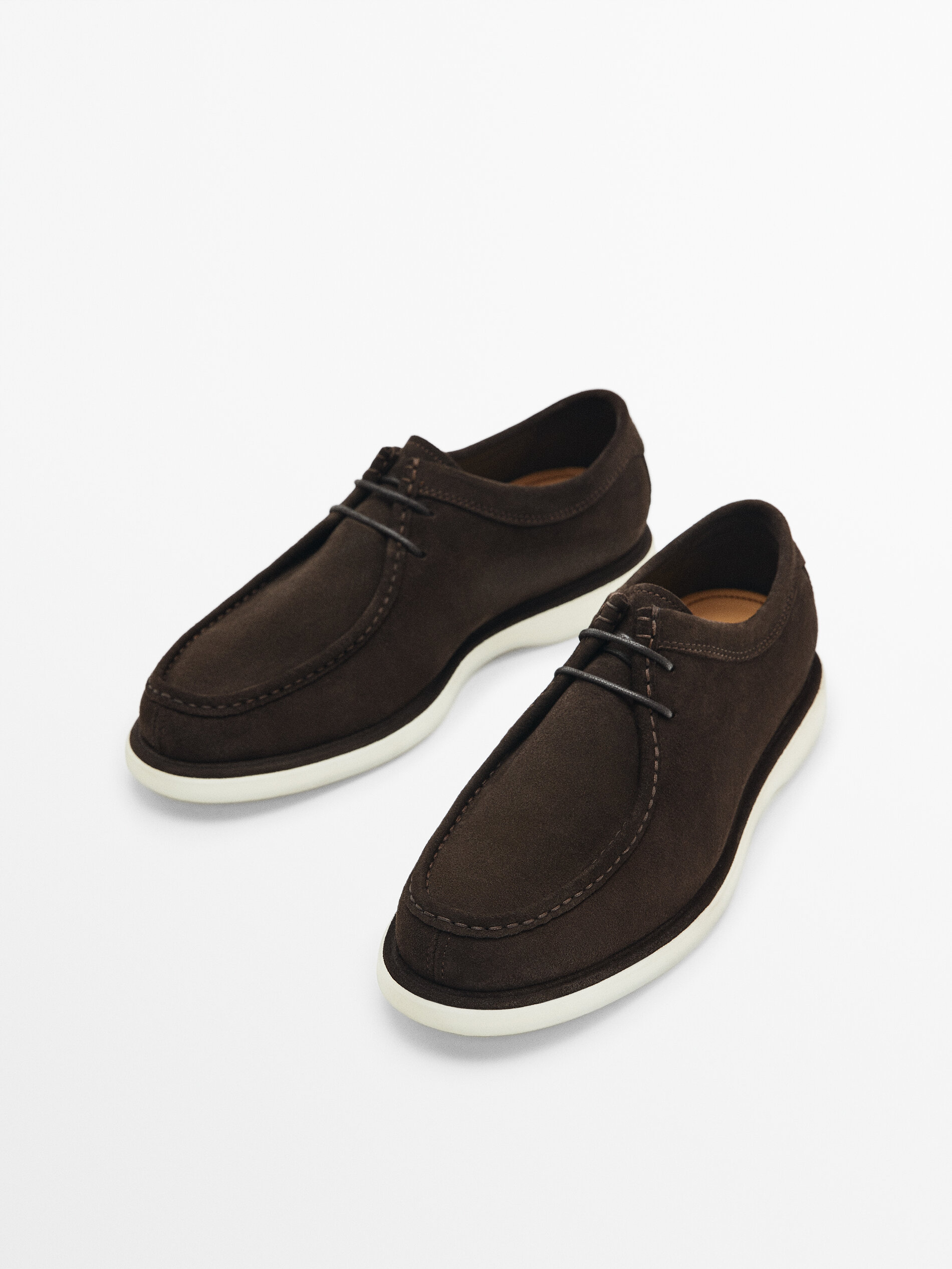 Zapato serraje bordón - MARRÓN