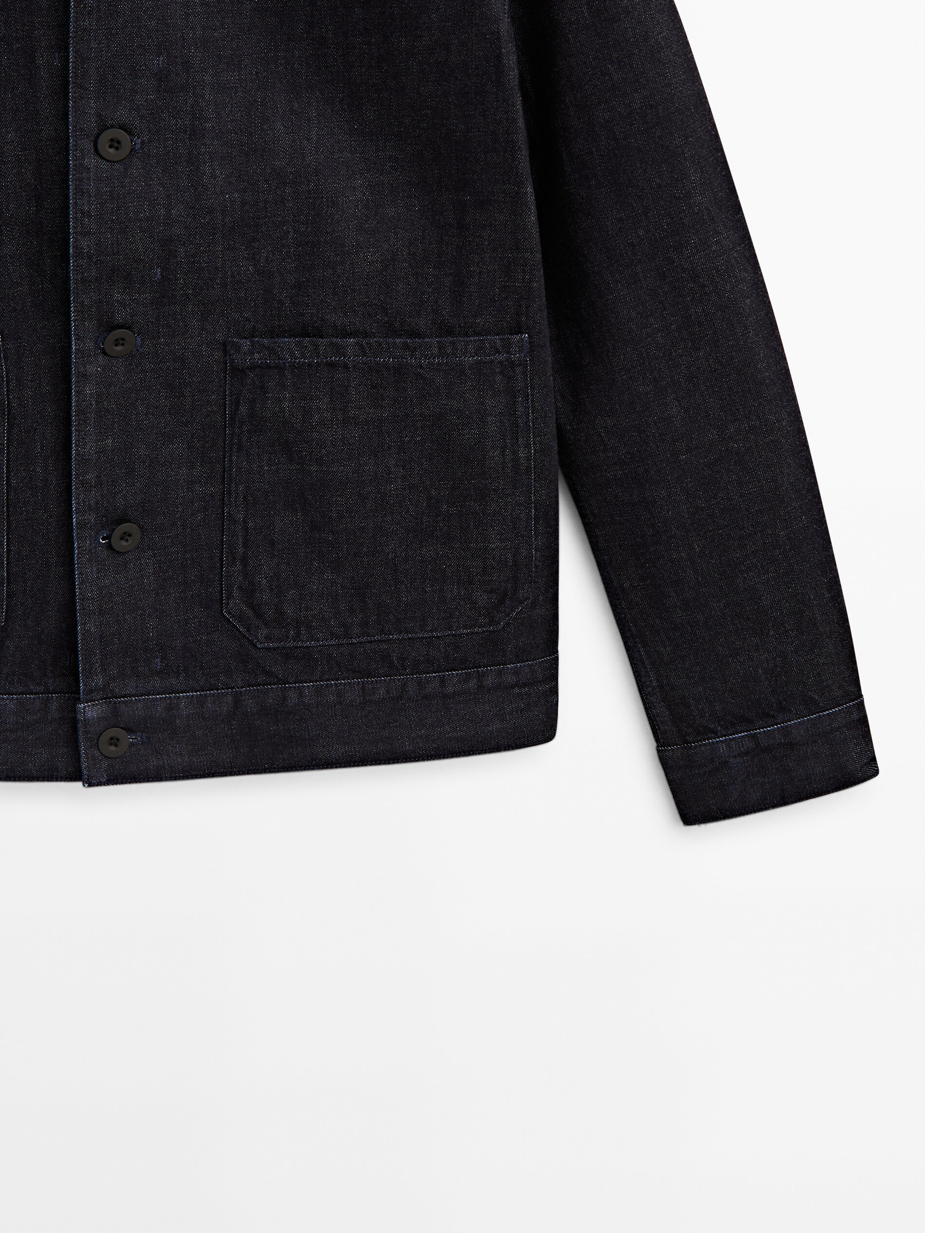 Sobrecamisa denim selvedge -Studio - INDIGO
