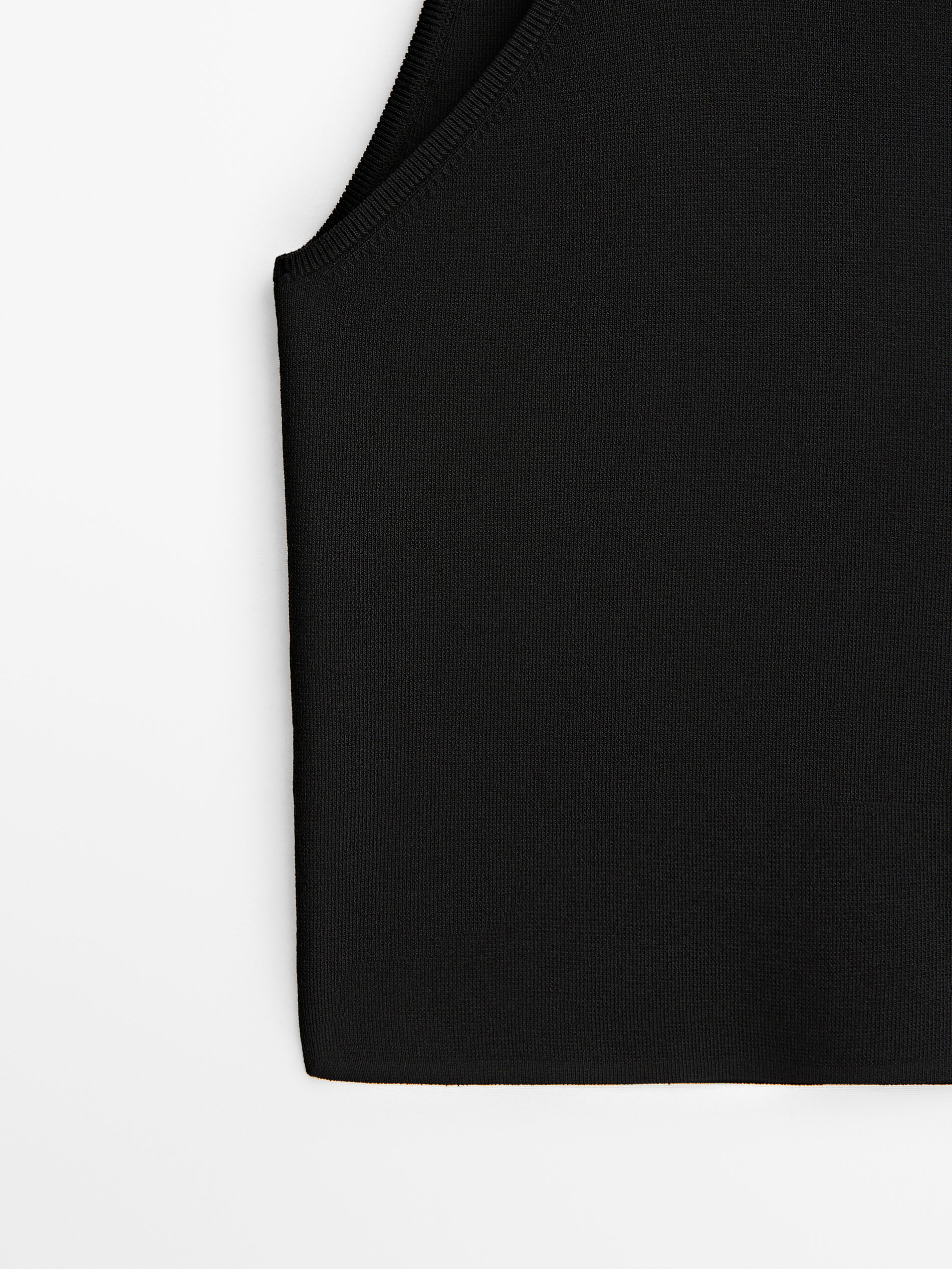 Top negro sin mangas - NEGRO