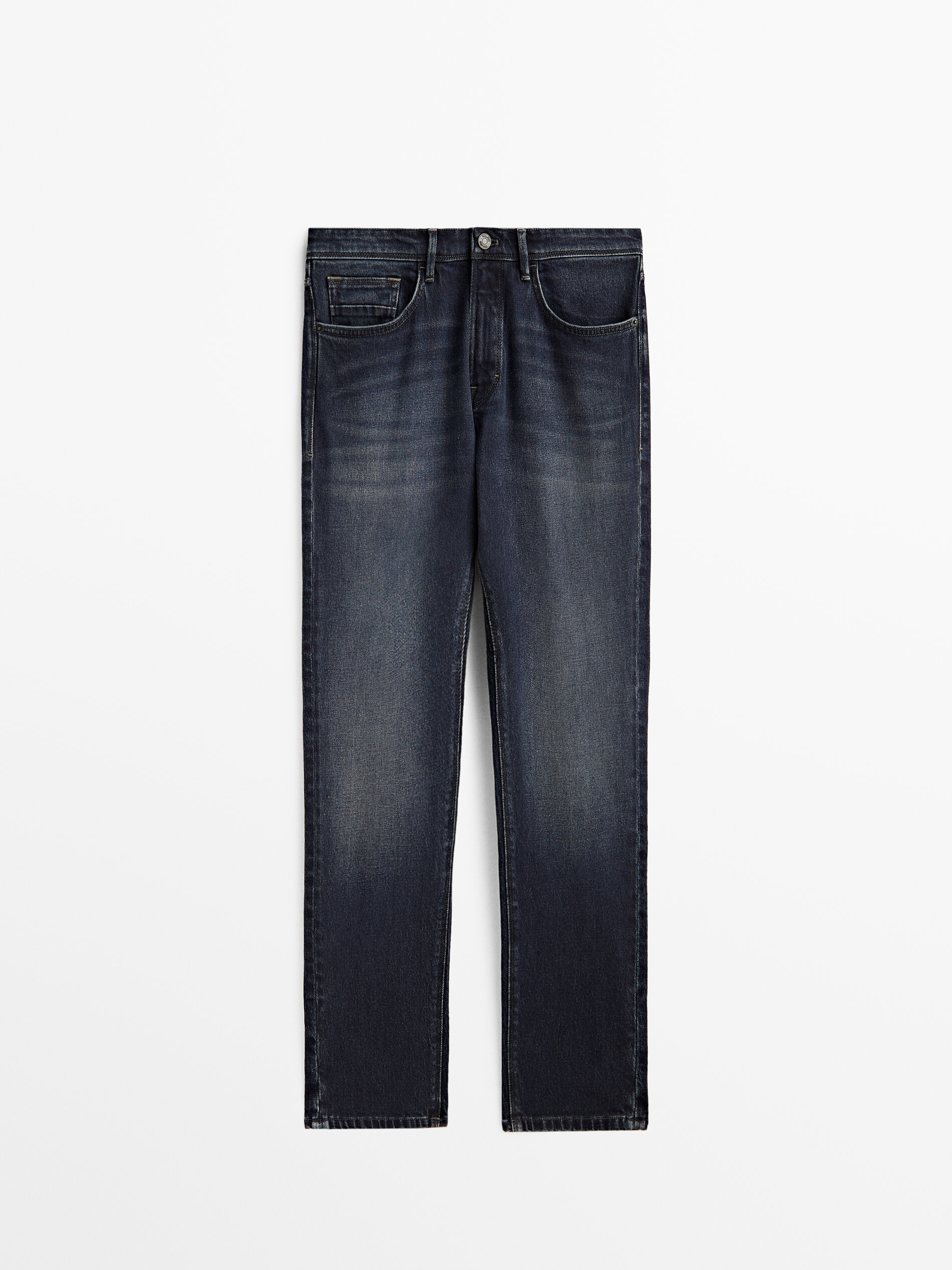 Pantalón vaquero tapered fit - INDIGO