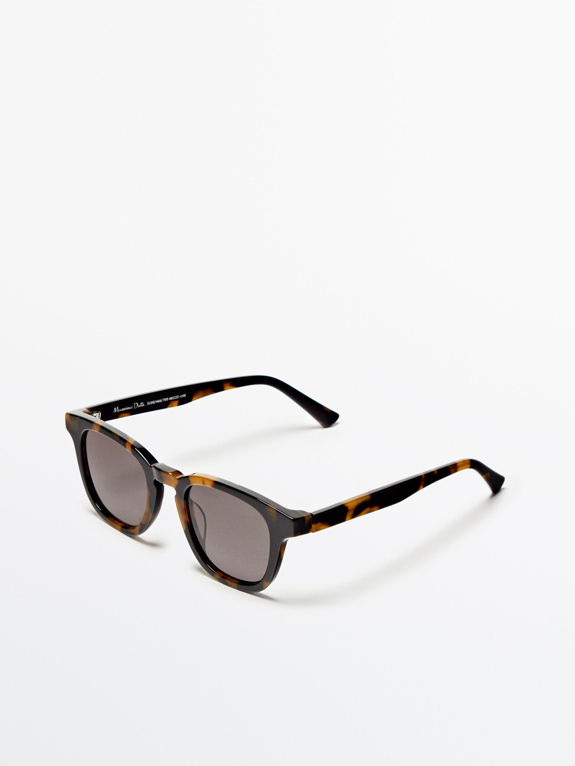 Gafas de sol de pasta efecto carey - MARRÓN