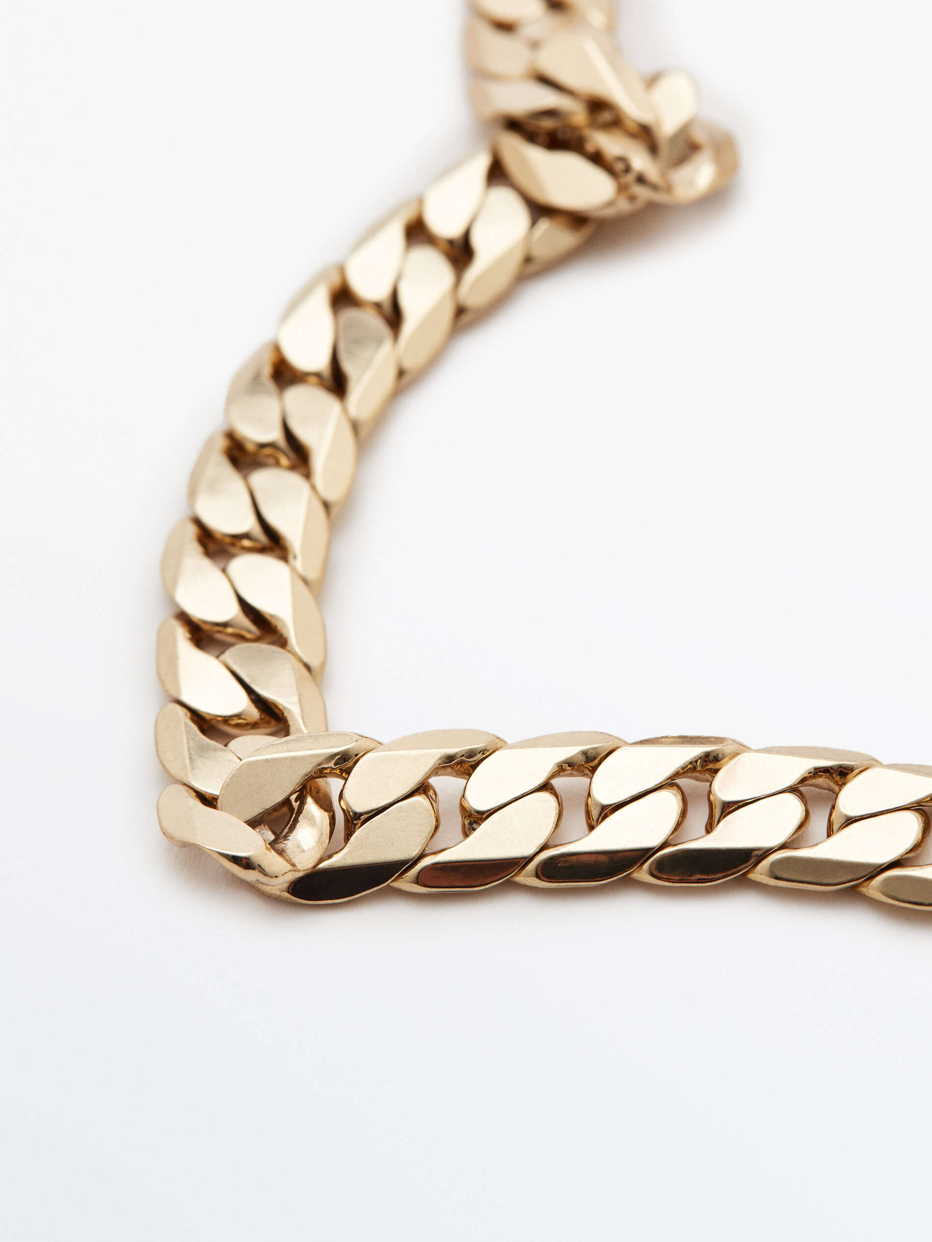 Collar cadena baño oro - ORO