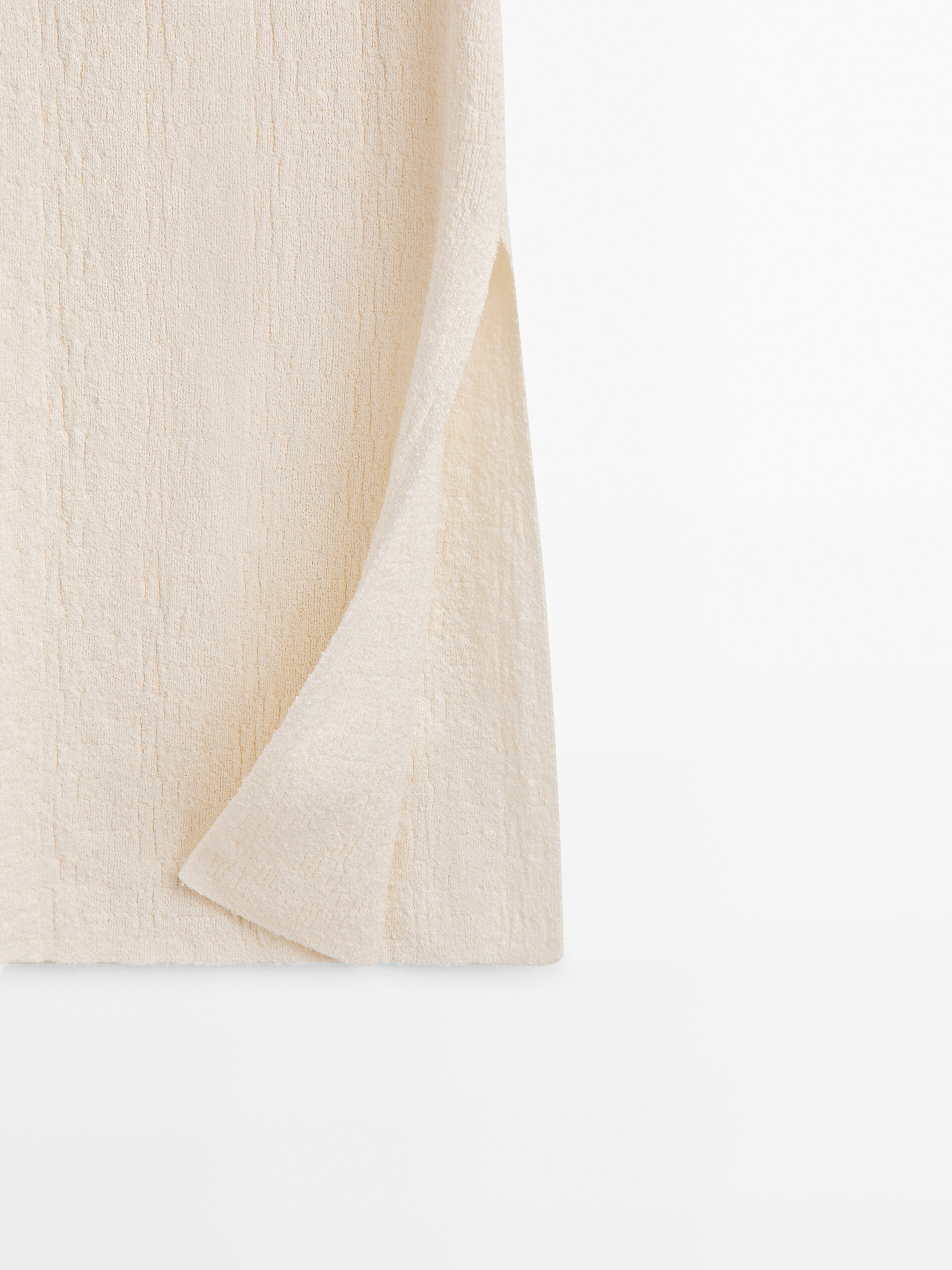 Falda punto estructura - CRUDO