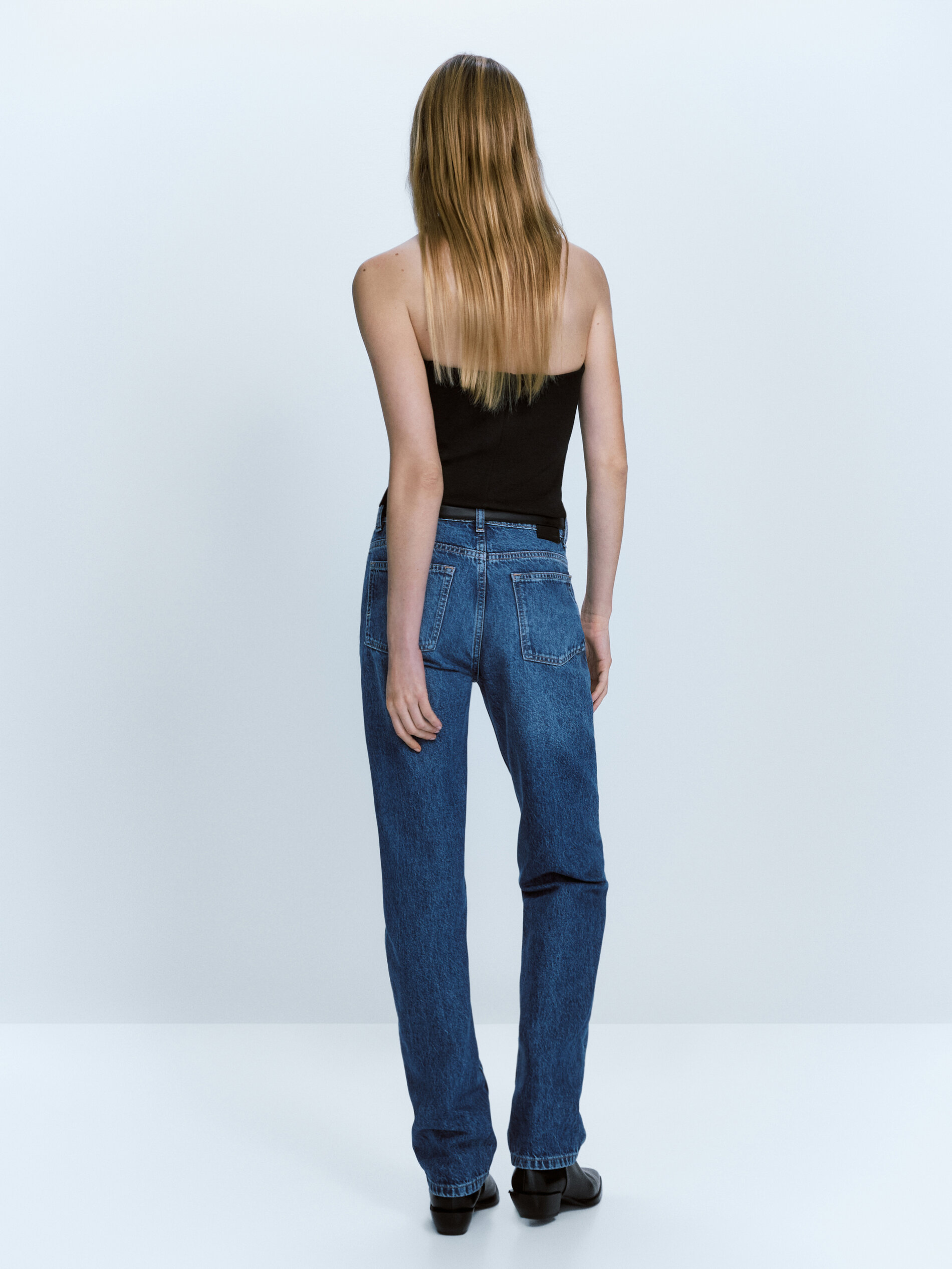 Top bustier negro - NEGRO