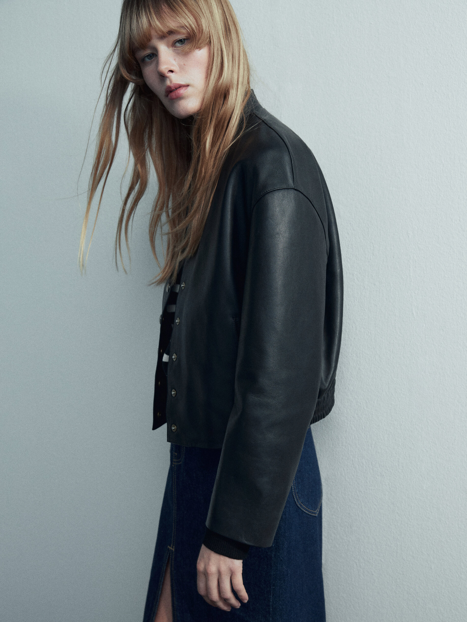 Jersey rayas cuello polo - NEGRO